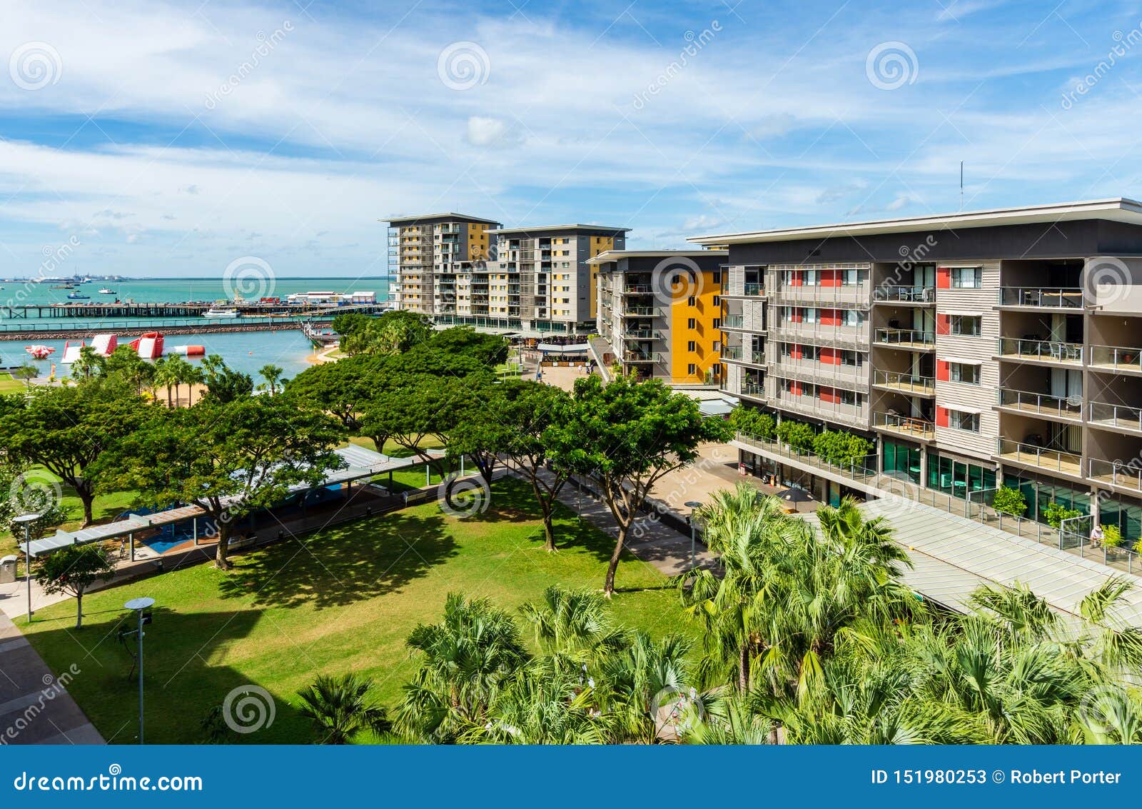 Darwin Waterfront Darwin Australia Stock Image Image of capital
