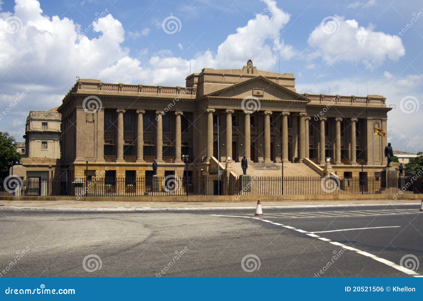 Das Alte Parlament, Colombo Stockfoto Bild von berühmt, parlament
