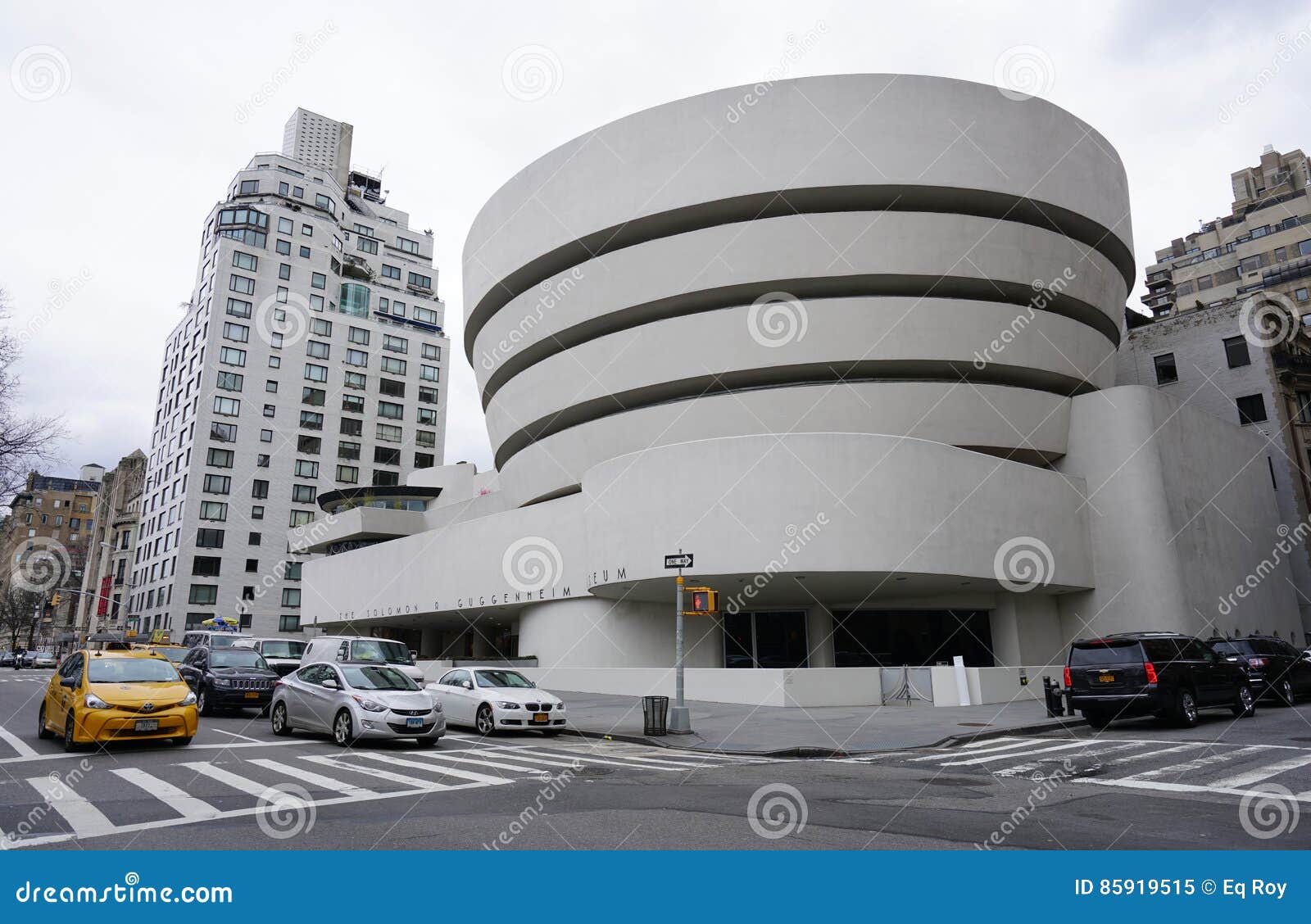 Das Guggenheim Museum In New York City Redaktionelles Bild