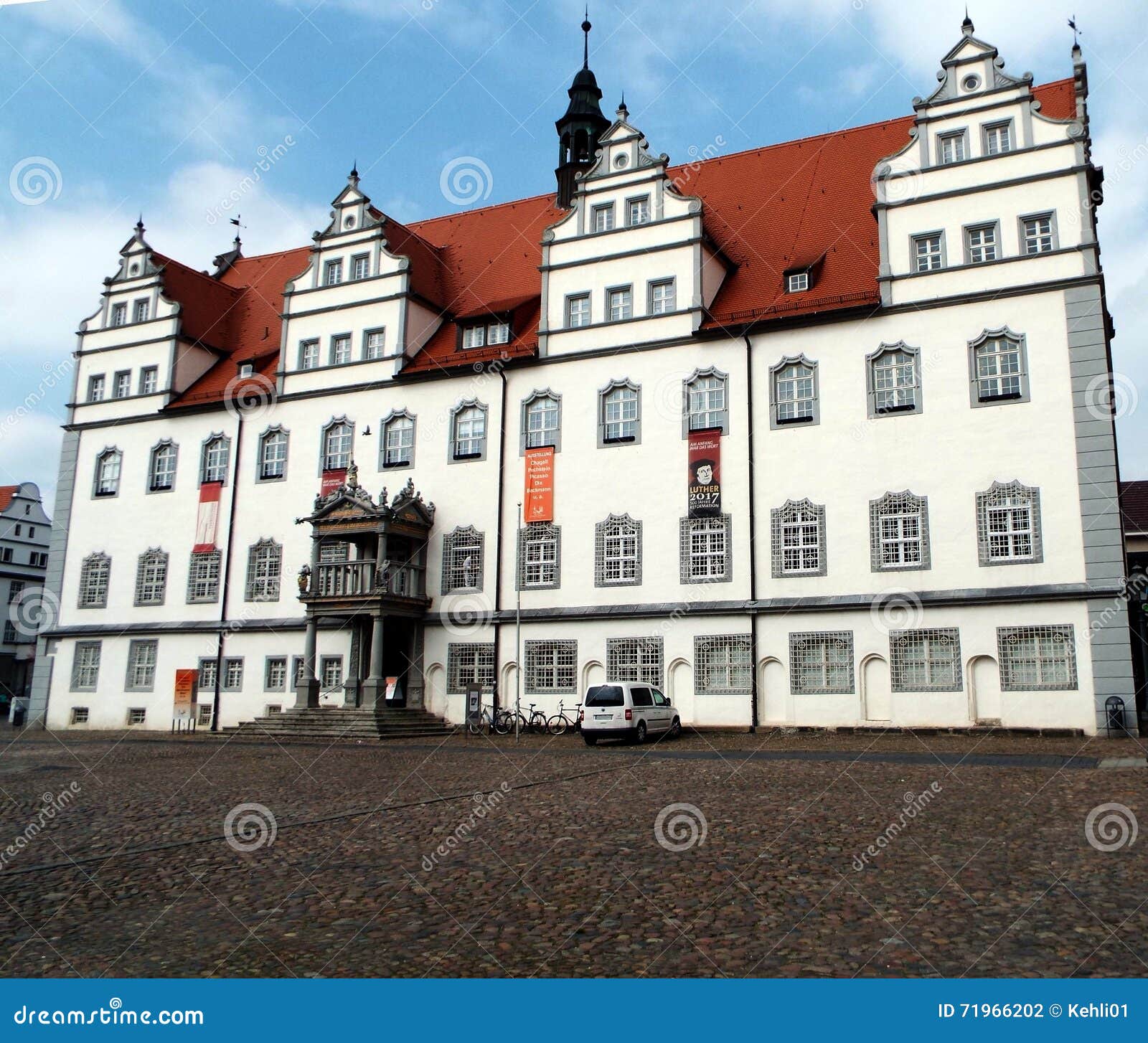 Das Rathaus Von Wittenberg, Deutschland 12 04 2016 Redaktionelles