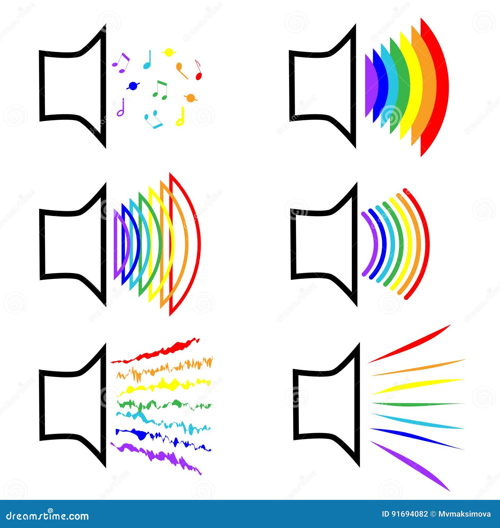 Das Symbol Des Gehorens Sexuellen Minderheiten Satz Ikonenmegaphone Mit Regenbogentonen Lesben Und Homosexuelle Lgbt Zeichen Vektor Abbildung Illustration Von Satz Zeichen