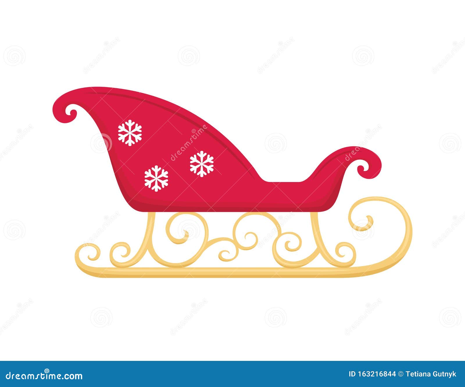 Das Symbol Für Die Farbe Des Weihnachtsmanns Wurde Auf Weißem Grund Isoliert Vector Illustration 