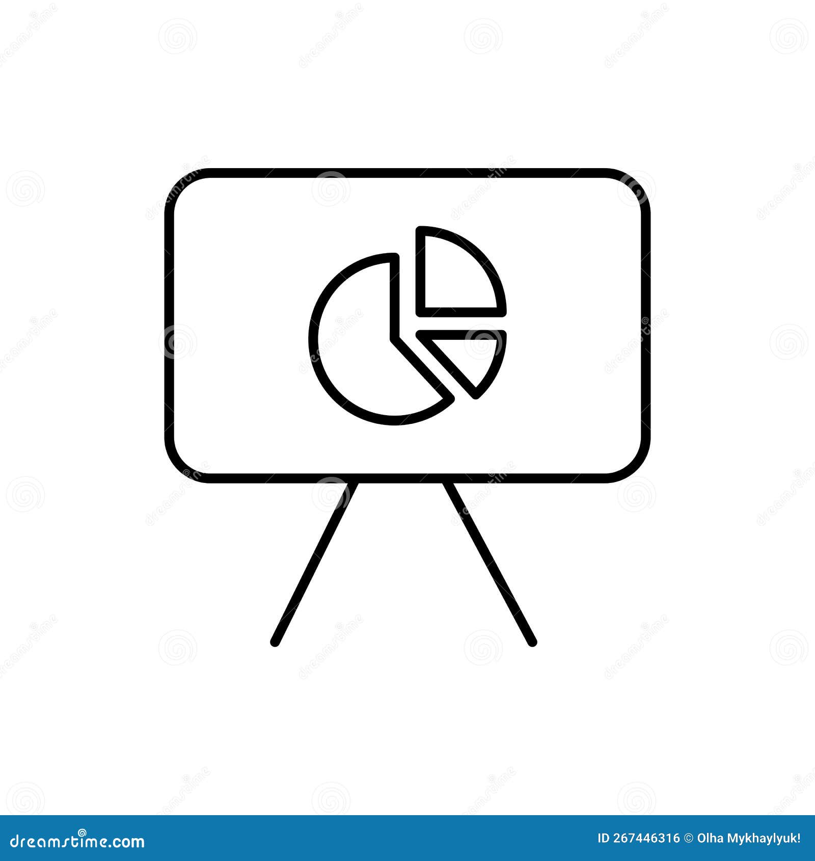 Dashboard Admin Line Icon. Simple Outline Style. User Panel Template ...
