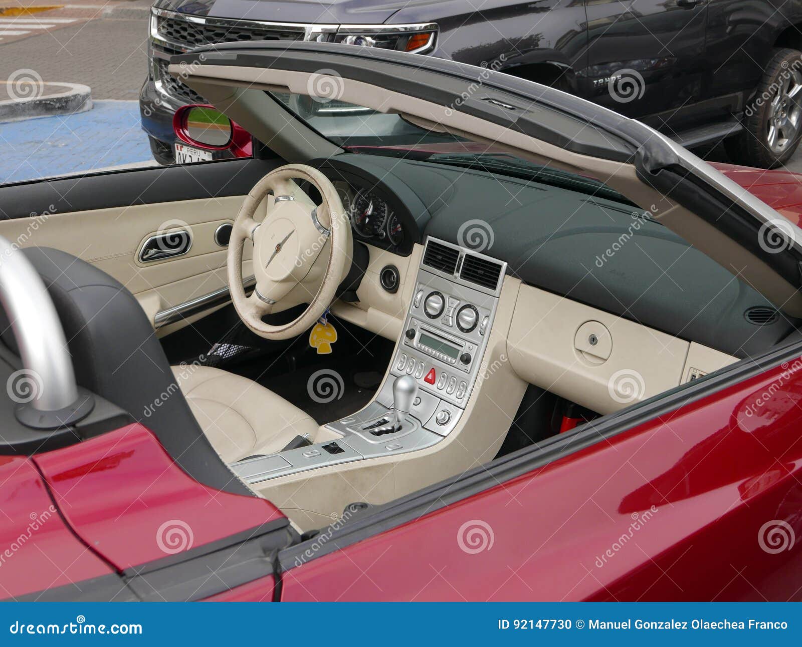 Dashboard Of A Chrysler Crossfire Convertible Lima