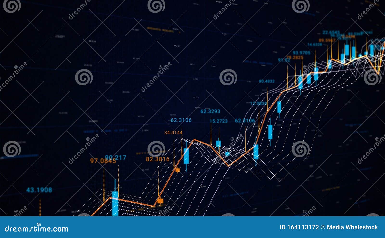 Dashboard Infographic Template with Modern Design of the Annual Statistics.  Animation. Important Data and Digital Stock Illustration - Illustration of  graph, exchange: 164113172