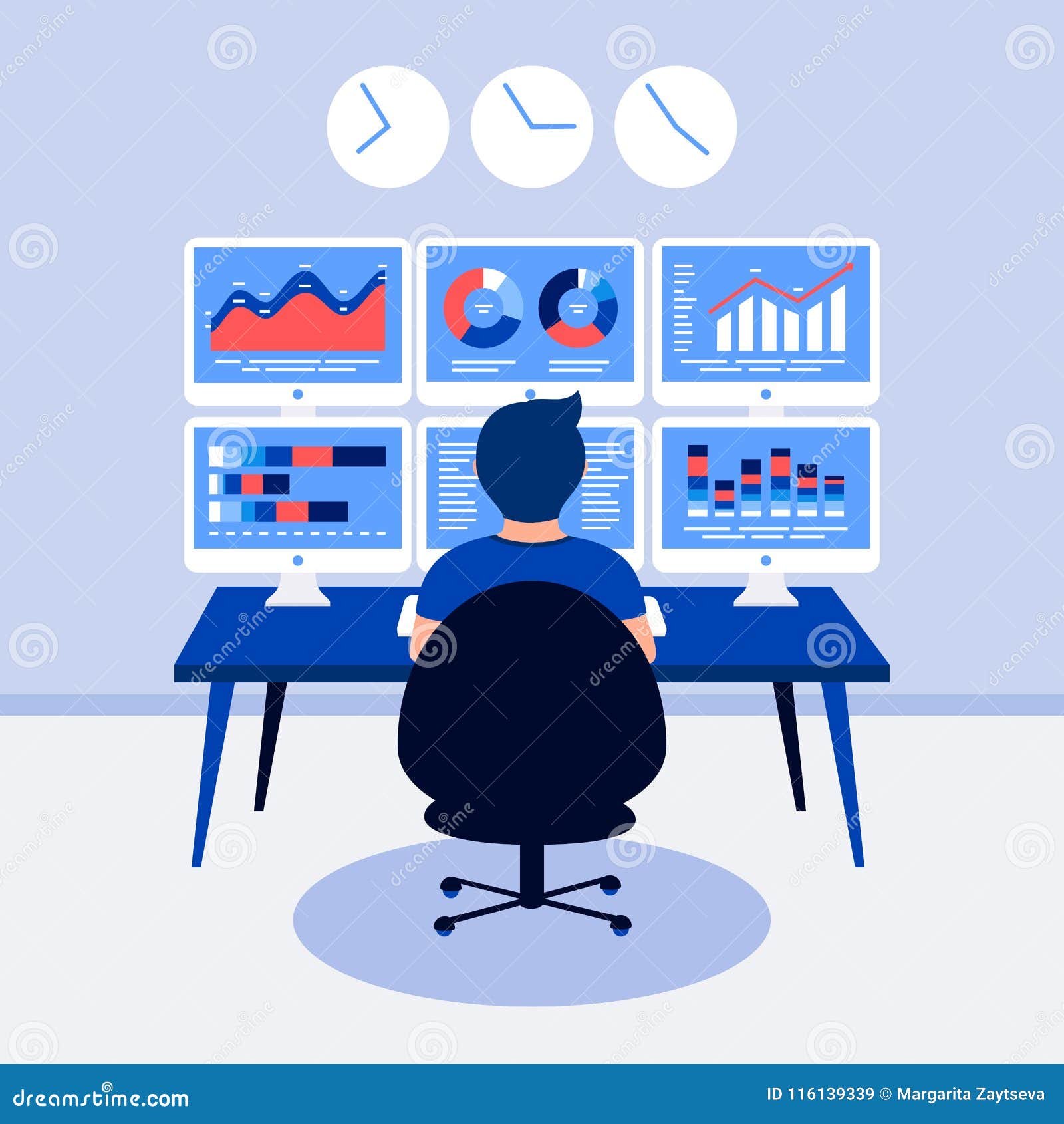 data analysis  concept.