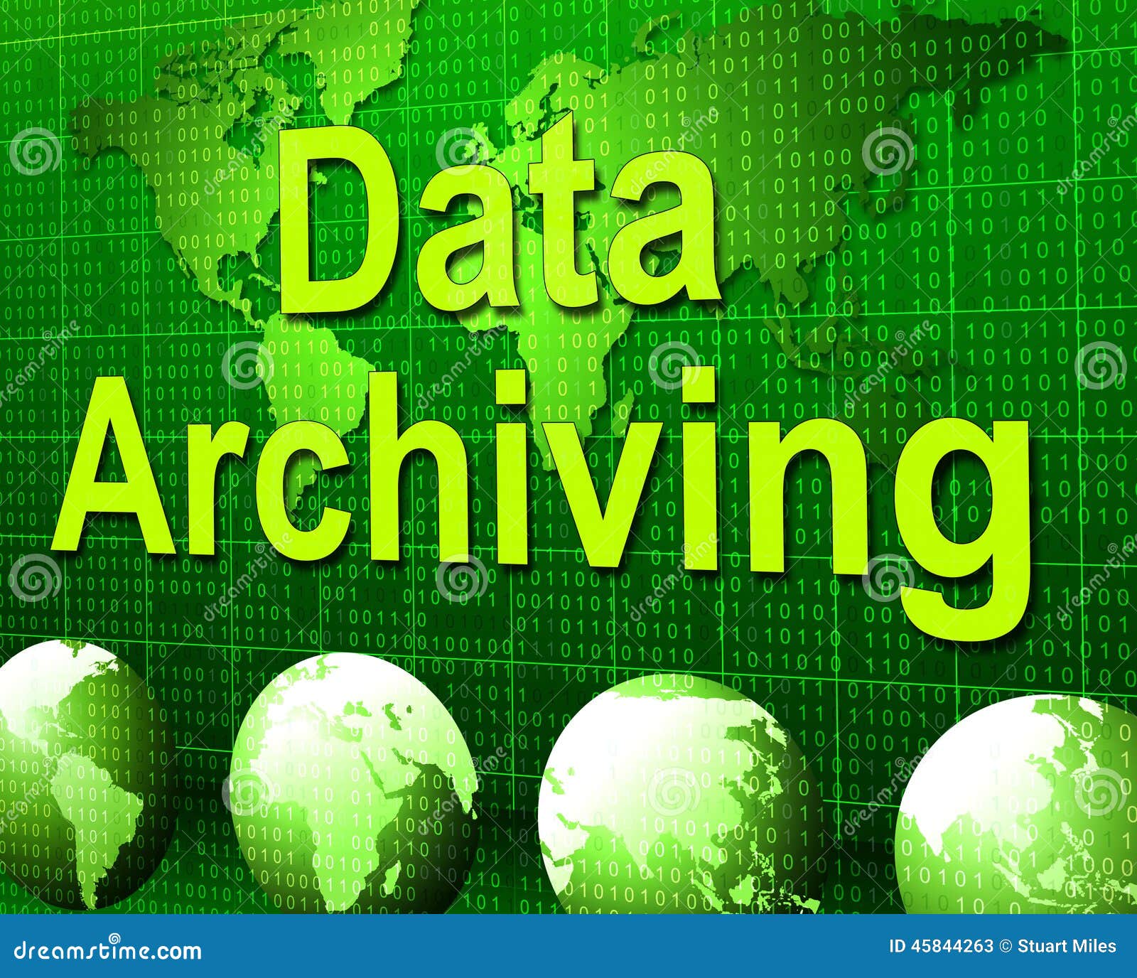 data archiving shows fact storage and catalog