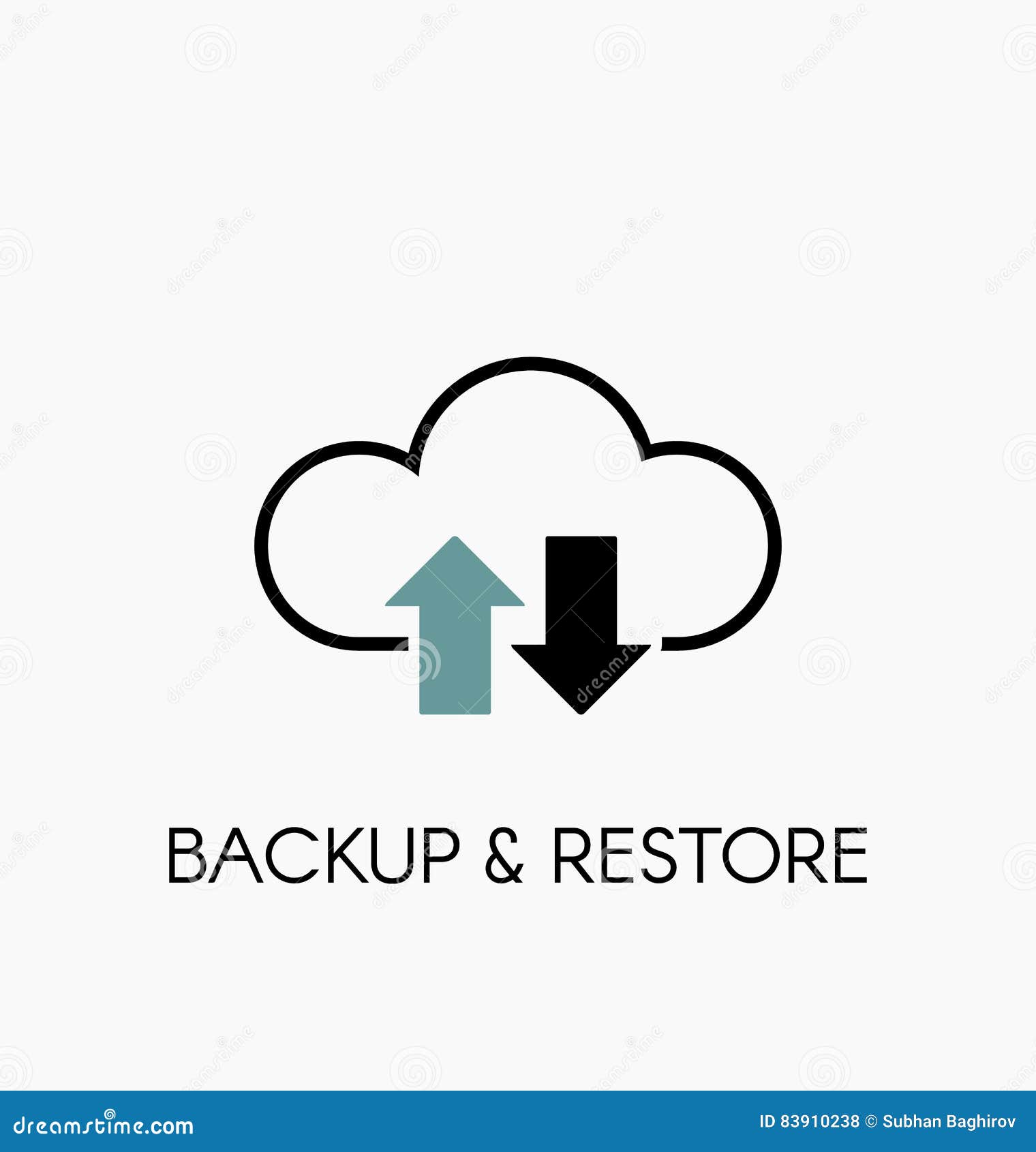 cloud backup icon