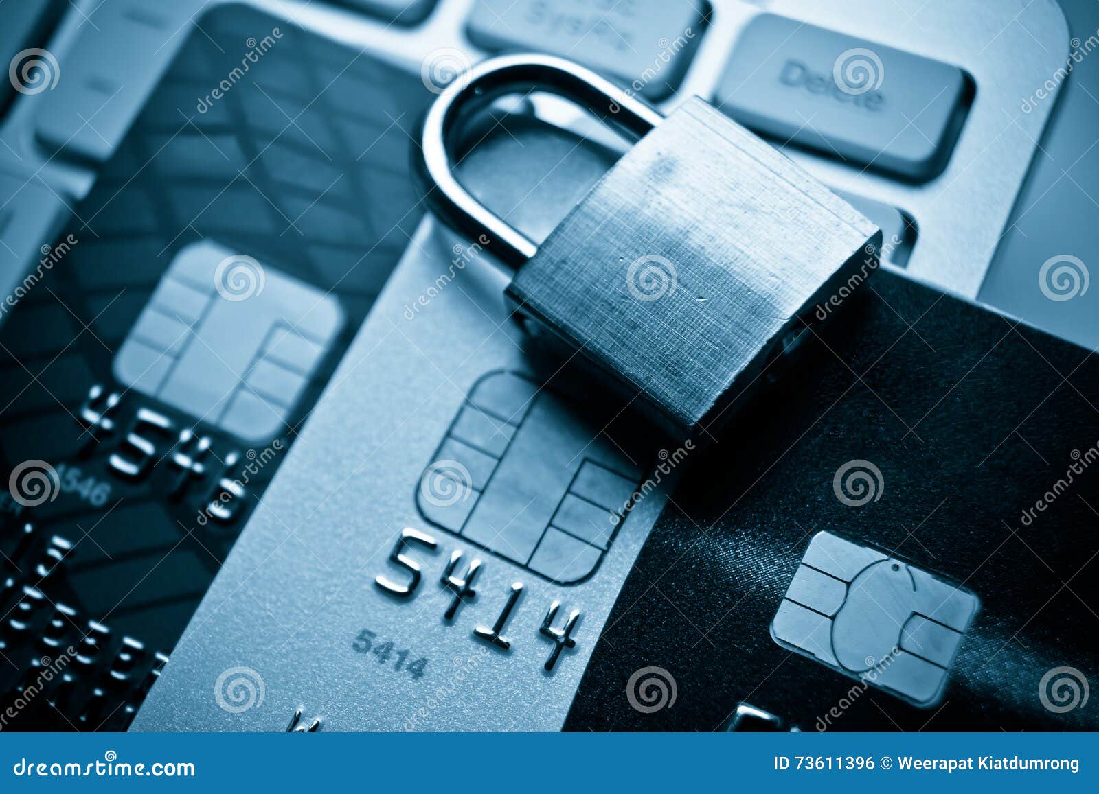 Data Encryption on Credit Card Stock Photo Image of cyber, online