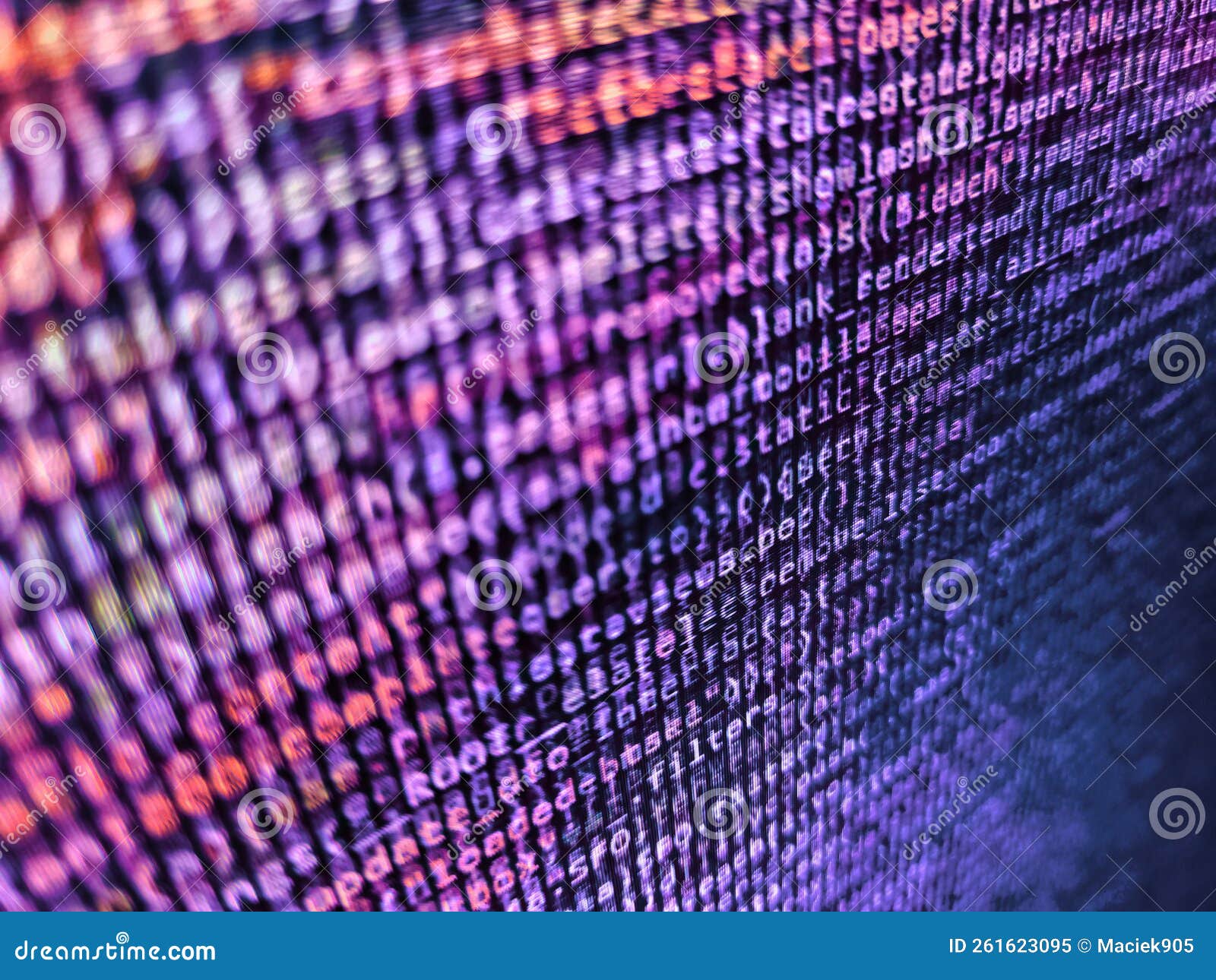 Data Encryption Security Code On A Computer Display Displaying Program data-encryption-security-code-on-a-computer-display-displaying-program
