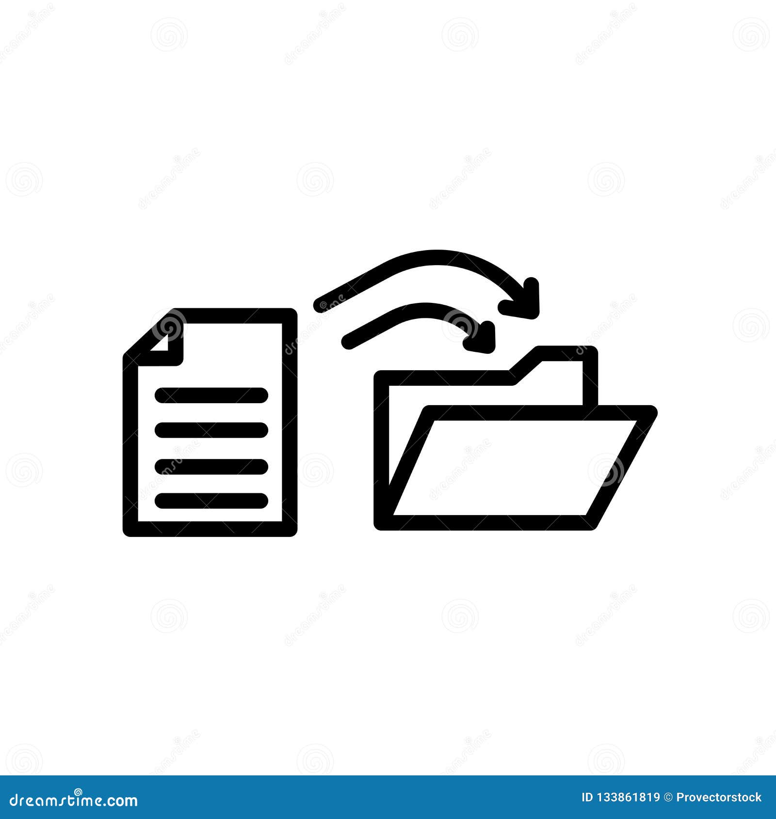 Migration map icon outline vector war refugee cartoondealer
