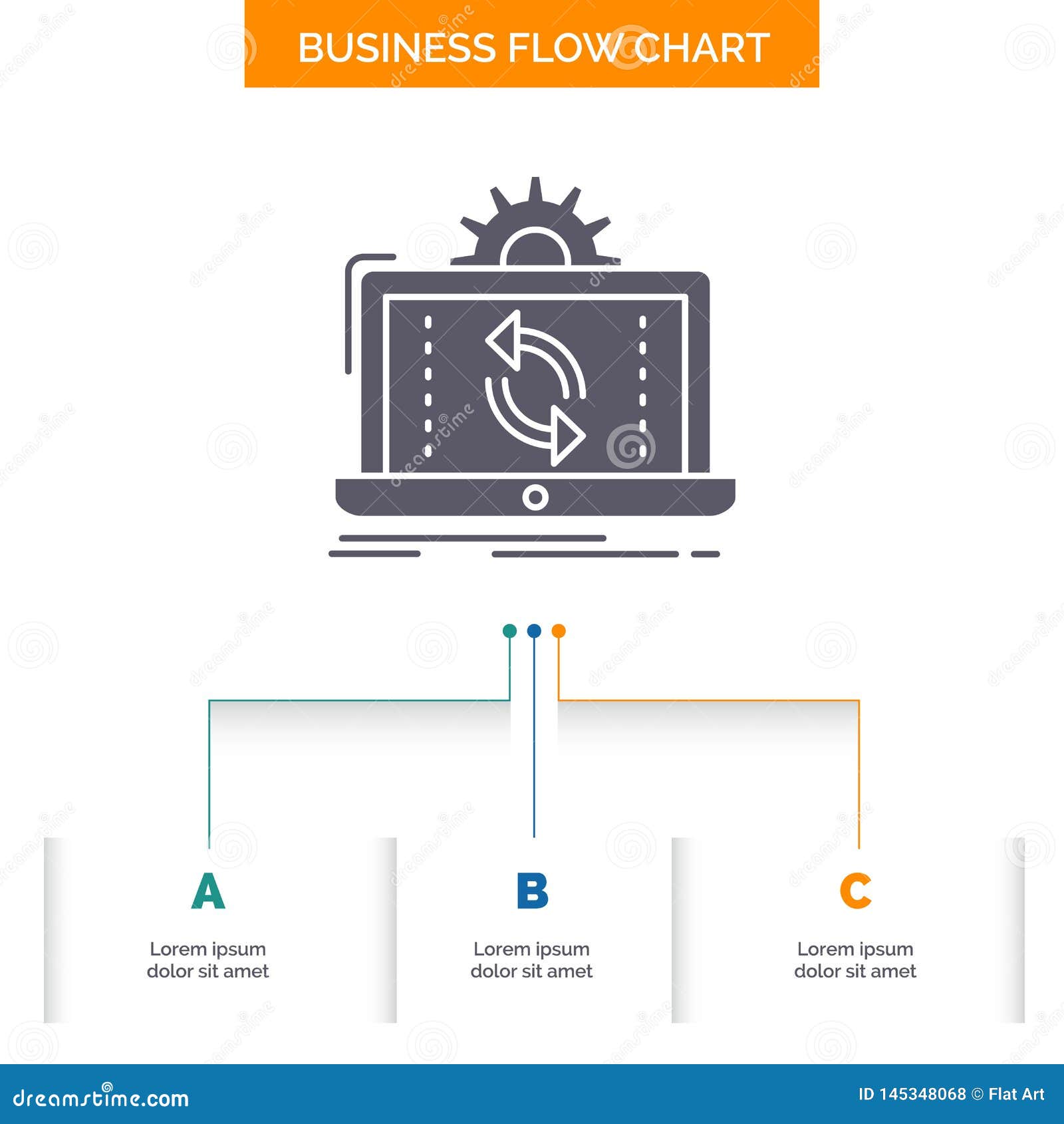 Reporting Flow Chart Template