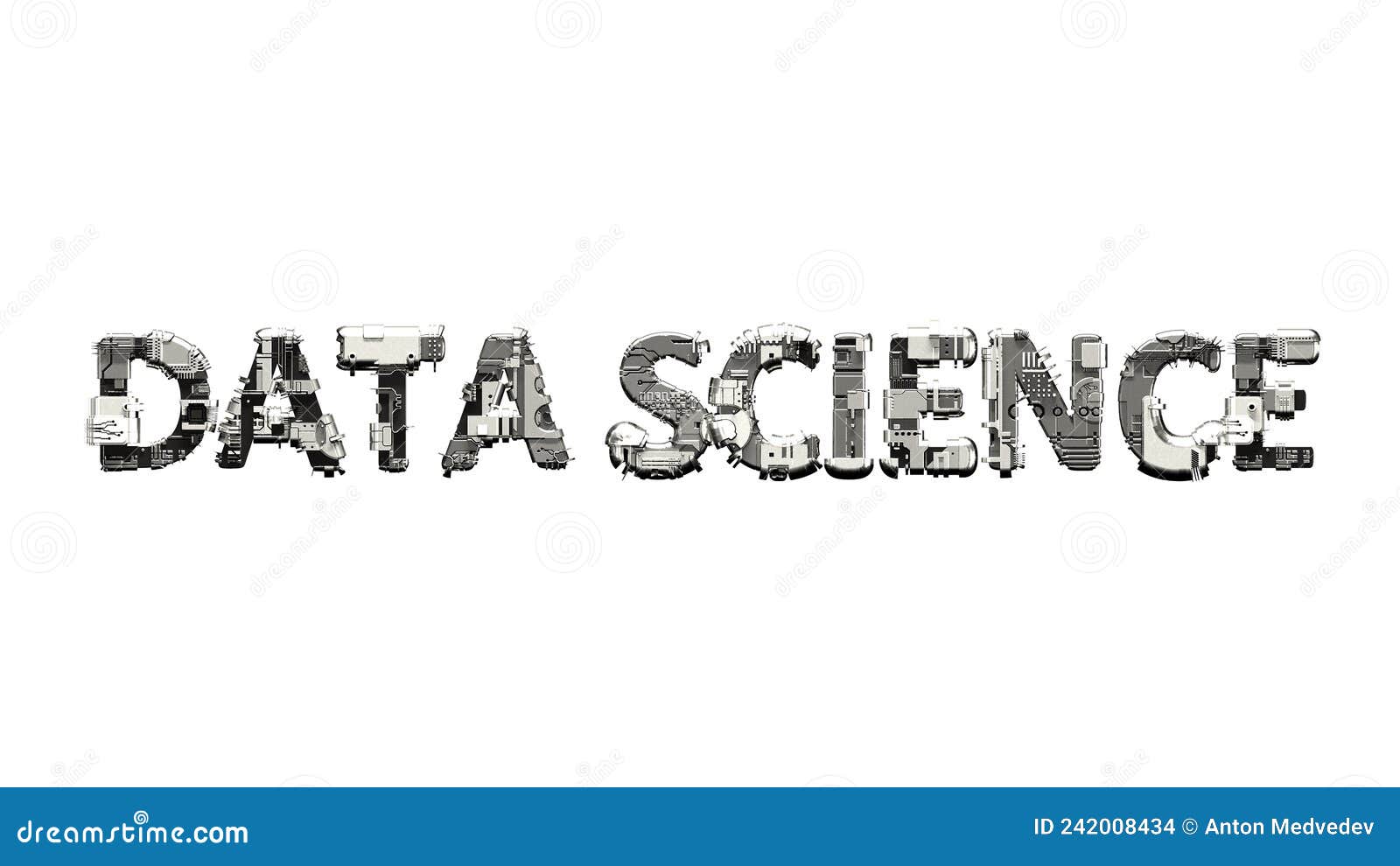 data science text of technogenic scrap metal cyber details,  - object 3d 