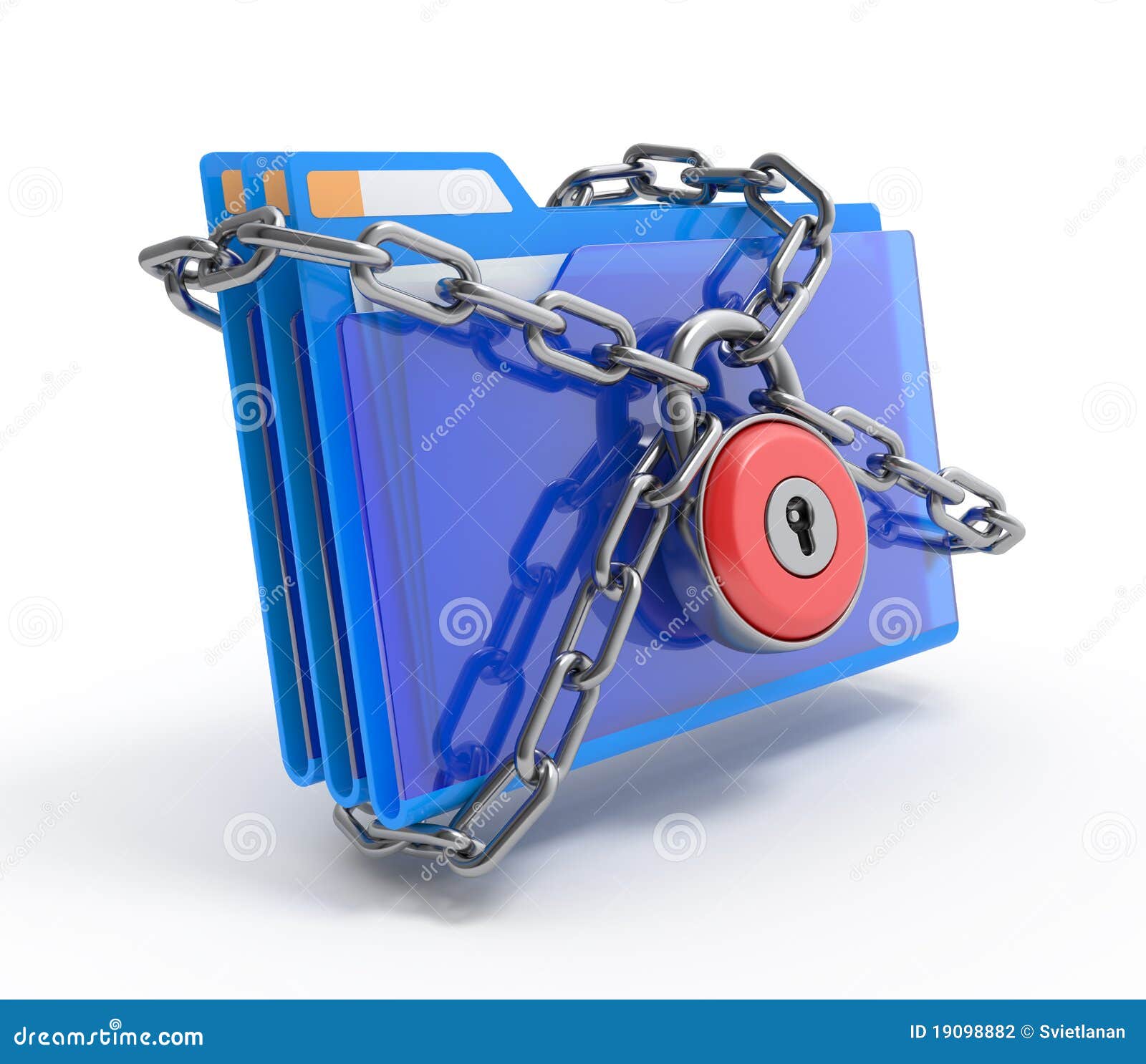 Data security. stock illustration. Illustration of folder 19098882