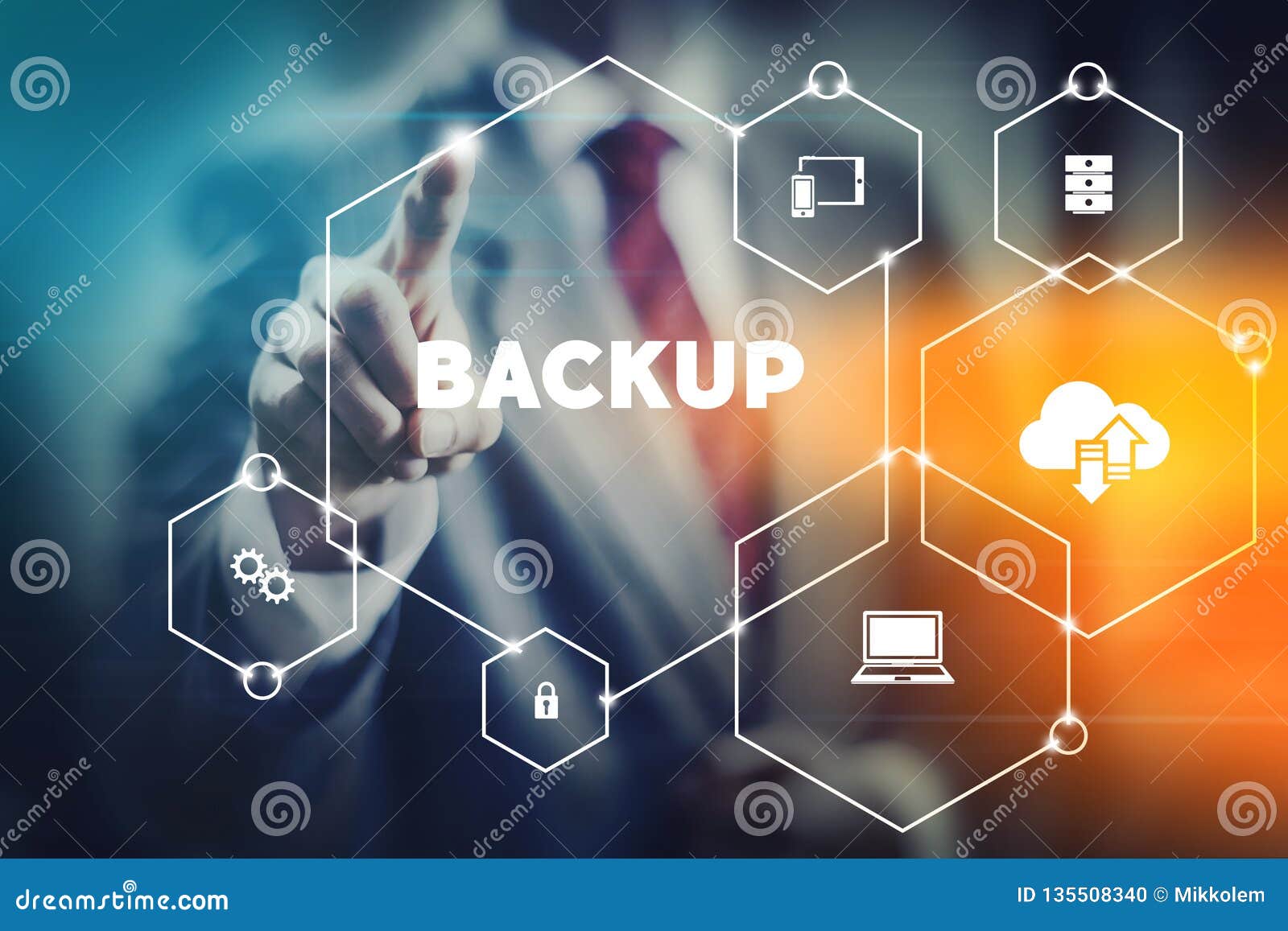 Importance Of Backups Stock Photo Image Of Data Business 135508340