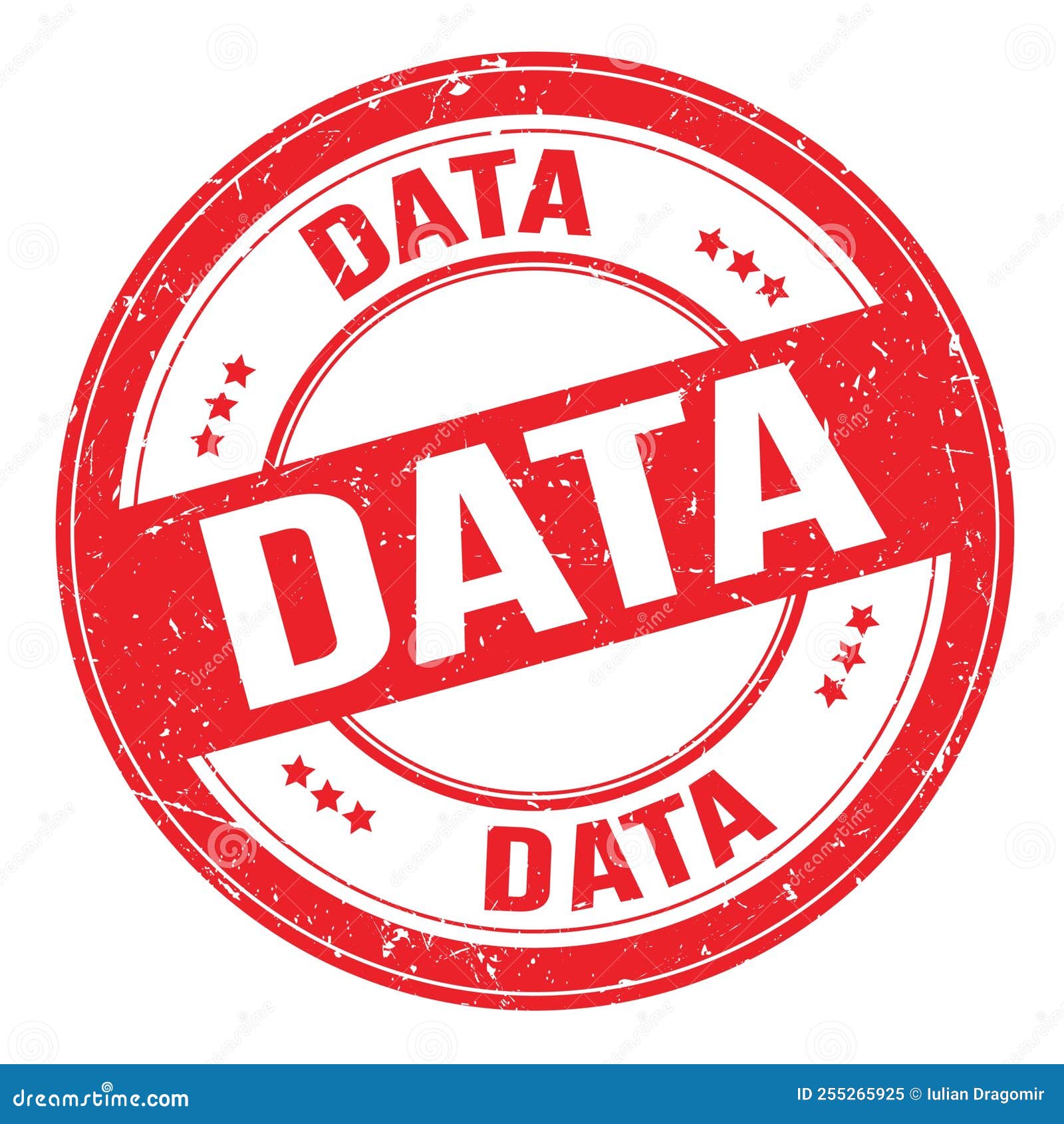 DATA Text Written On Red Round Stamp Sign Stock Illustration data-text-written-on-red-round-stamp-sign-stock-illustration