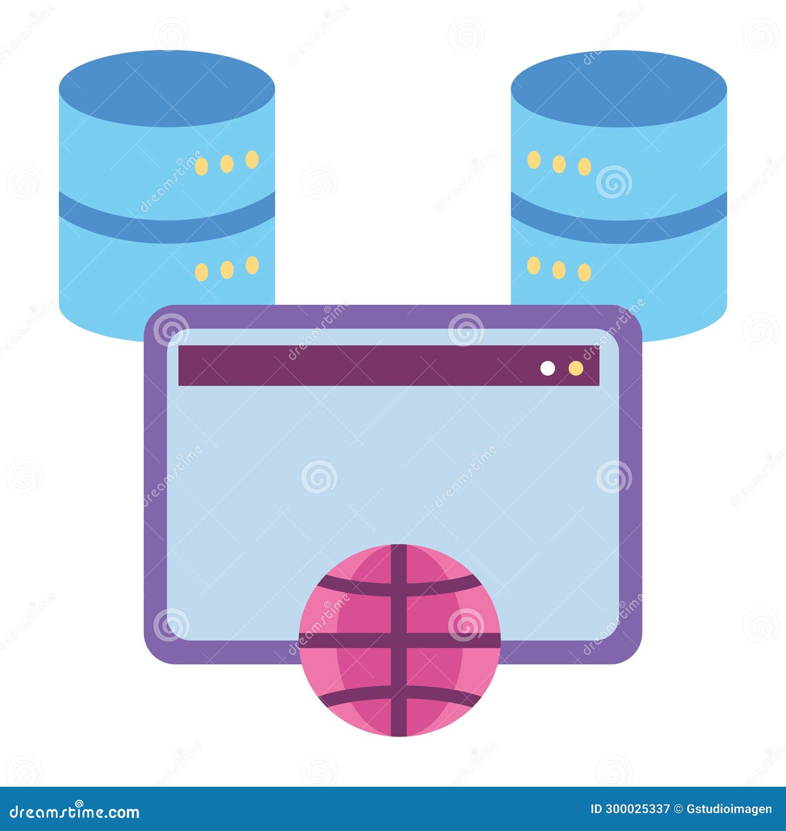 Database Servers Illustration Stock Illustration Illustration Of Database Servers Illustration Stock Illustration Illustration Of