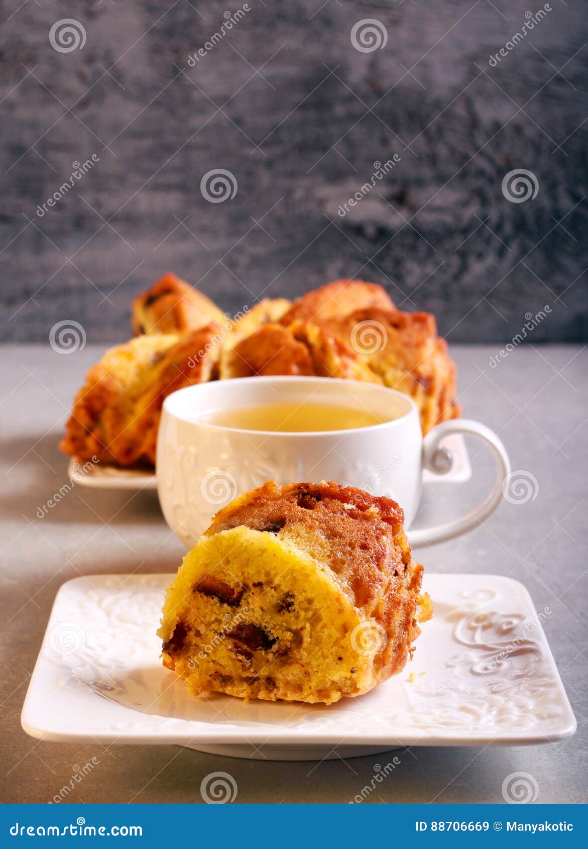Date and Orange Cake with Nuts Stock Image Image of food, cake 88706669