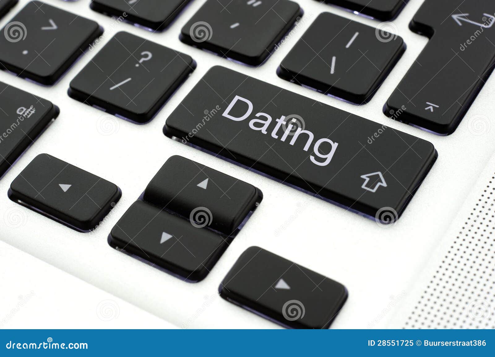 Dating button on laptop stock image. Image of dating 28551725