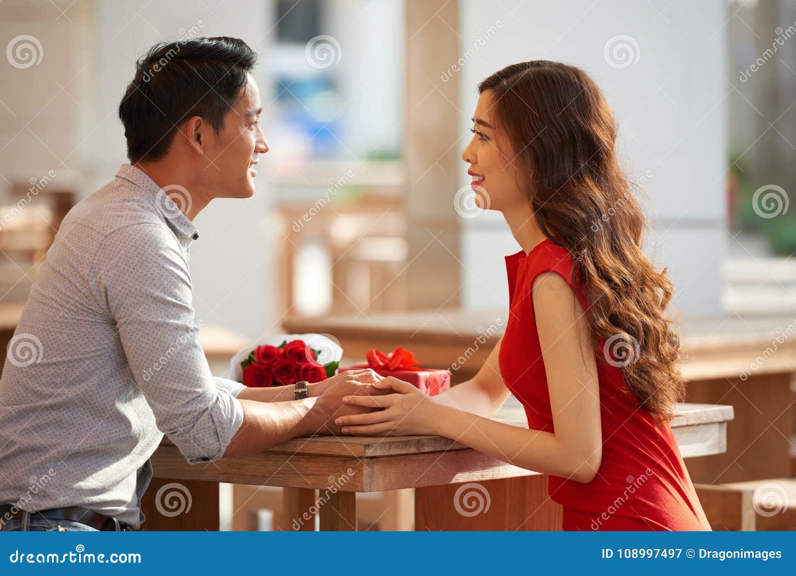 Dating Couple Stock Image Image Of Women Boyfriend 108997497