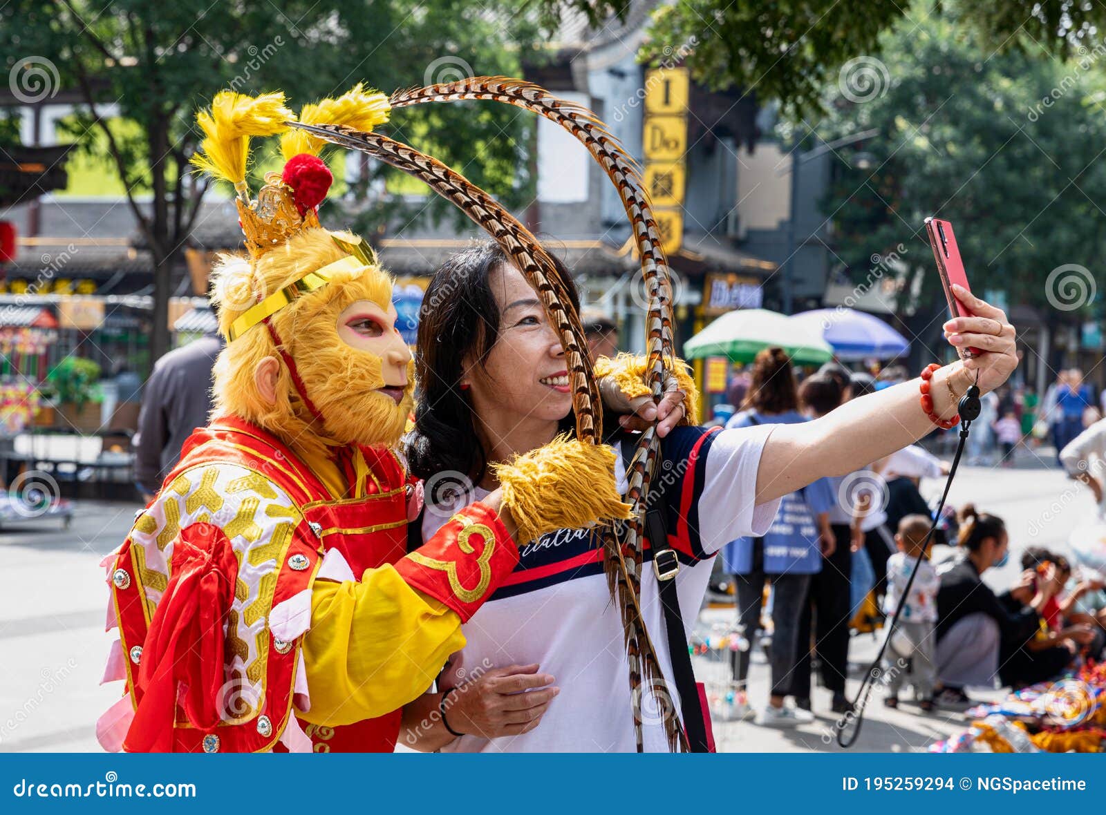 Woman Takes Selfie By Smart Phone With Monkey King Or Sun Wukong Editorial Stock Image Image Of Tradition Datong Woman Takes Selfie By Smart Phone With Monkey King Or Sun Wukong Editorial Stock Image Image Of Tradition Datong
