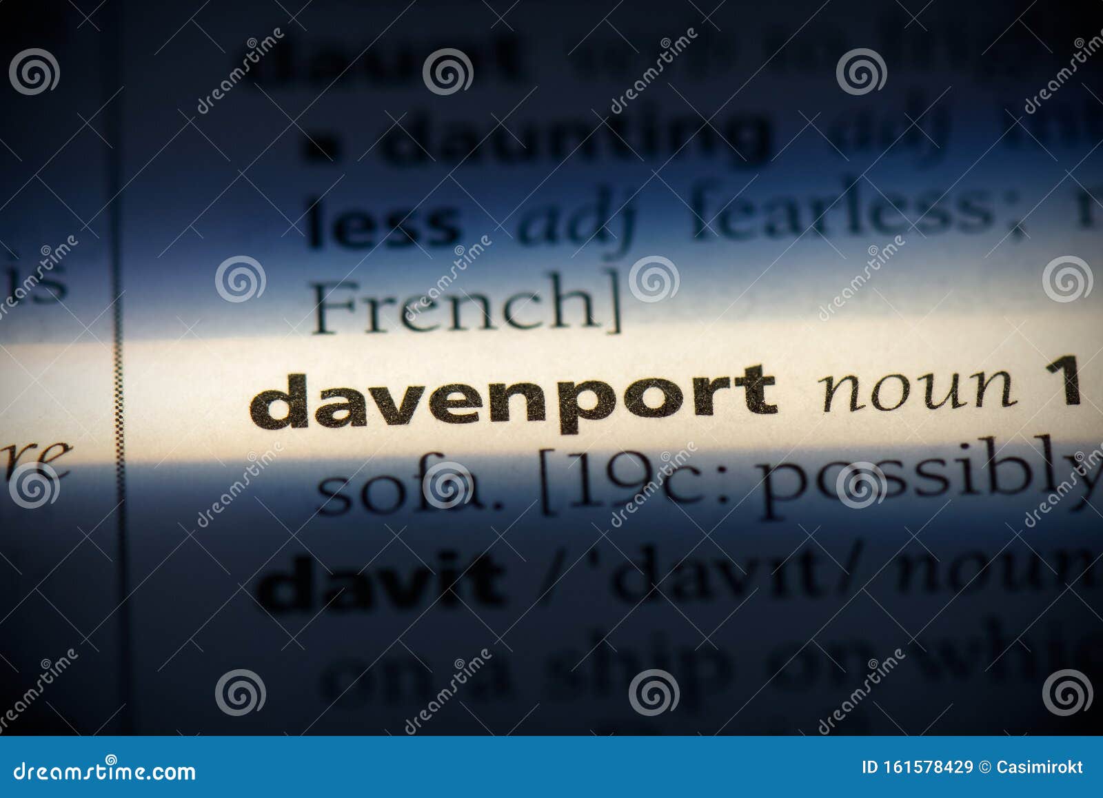 Davenport stock image. Image of concept, close, page 161578429