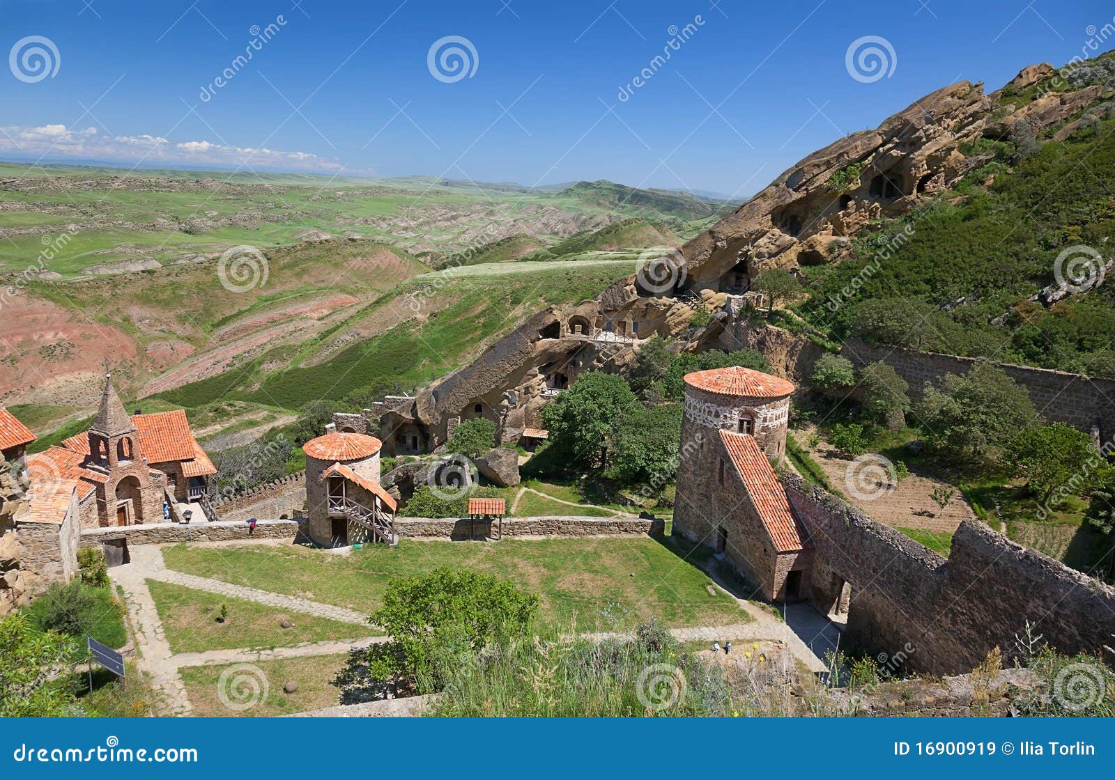 david gareja monastery complex. kakheti. georgia.