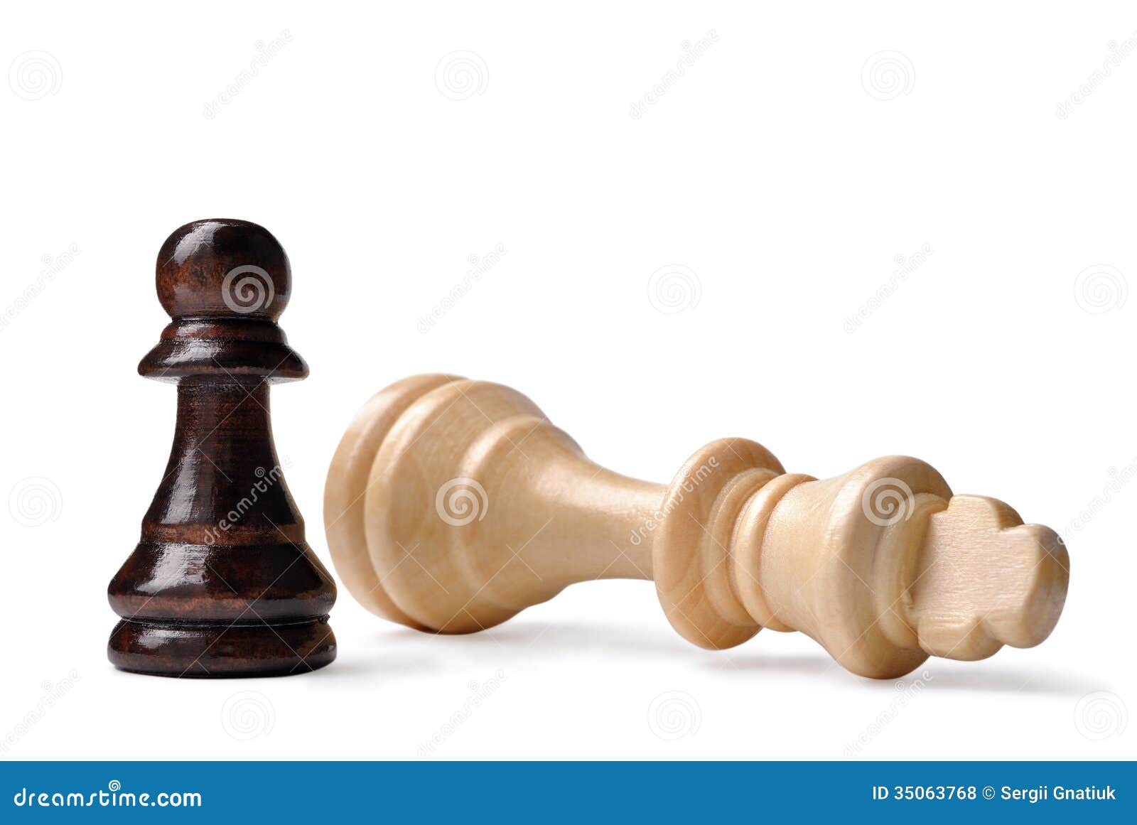  Goliath Syndrome In Chess Royalty Free Stock Photos - Image: 35063768