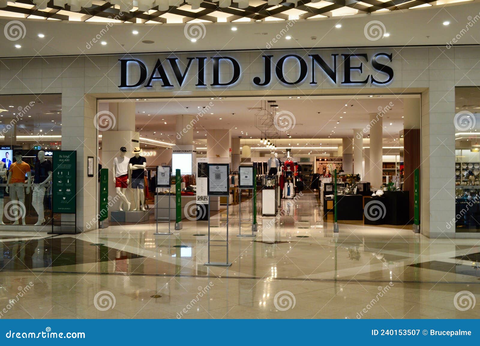 A David Jones Store at the Macquarie Centre in Sydney, Australia