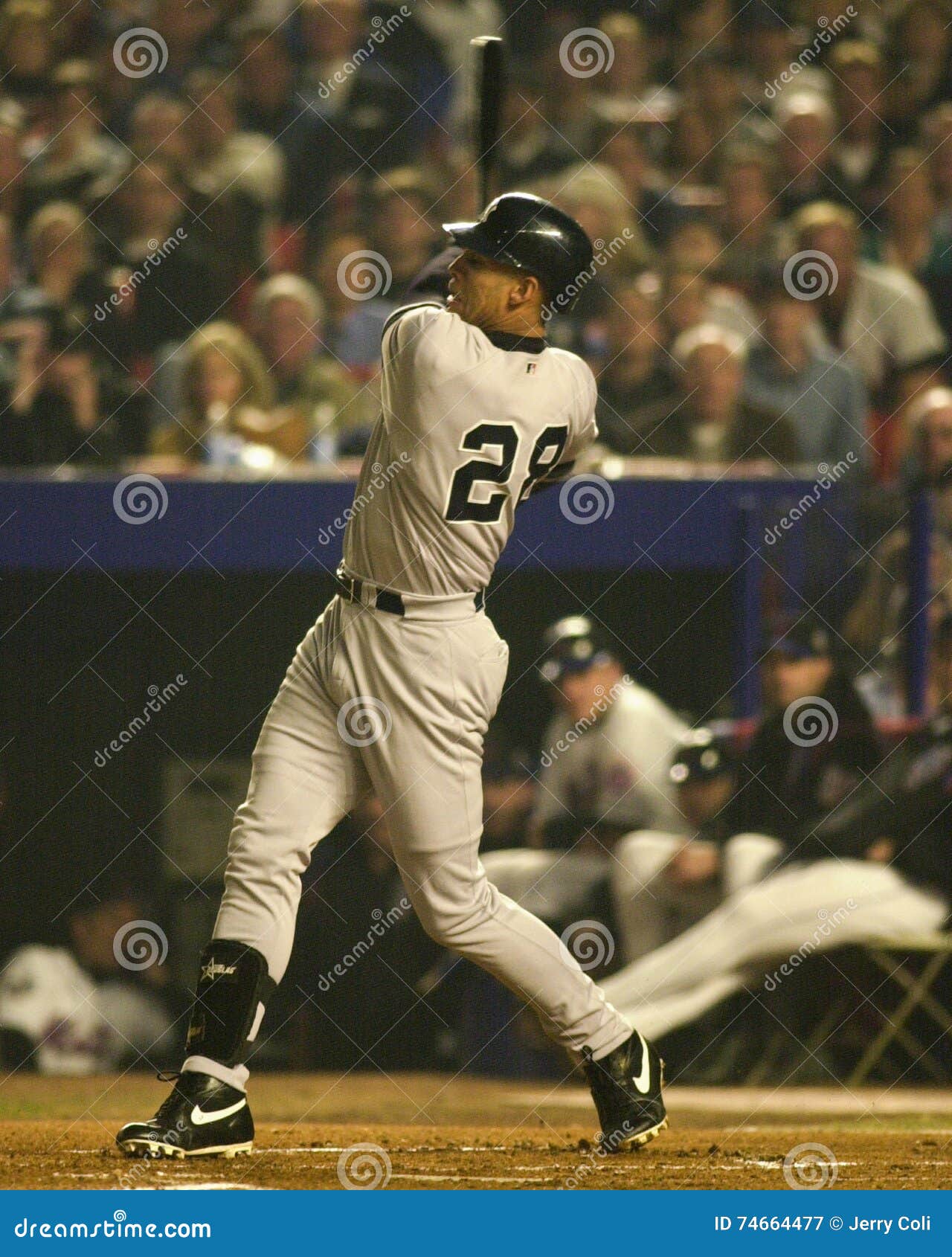 David Justice Batting in the 2000 World Series Editorial
