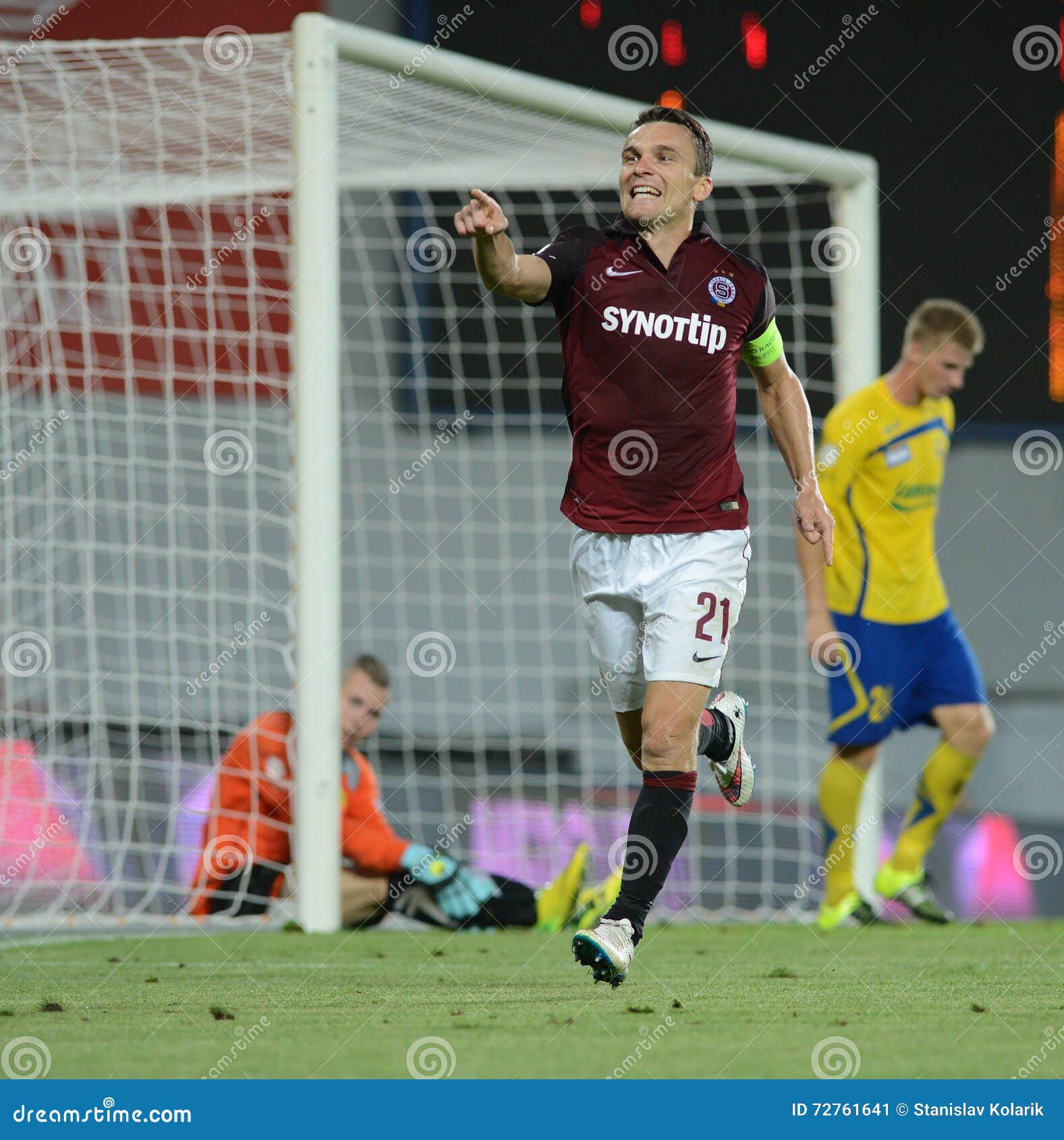 Czech Soccer - Sparta Prague v Slavia Prague Stock Photo - Alamy