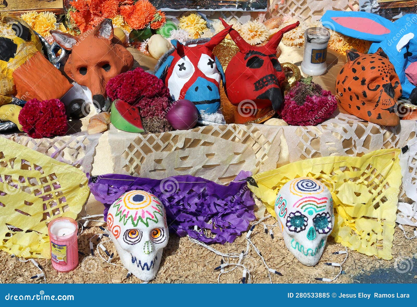 day of the dead celebration at unam in mexico city xi
