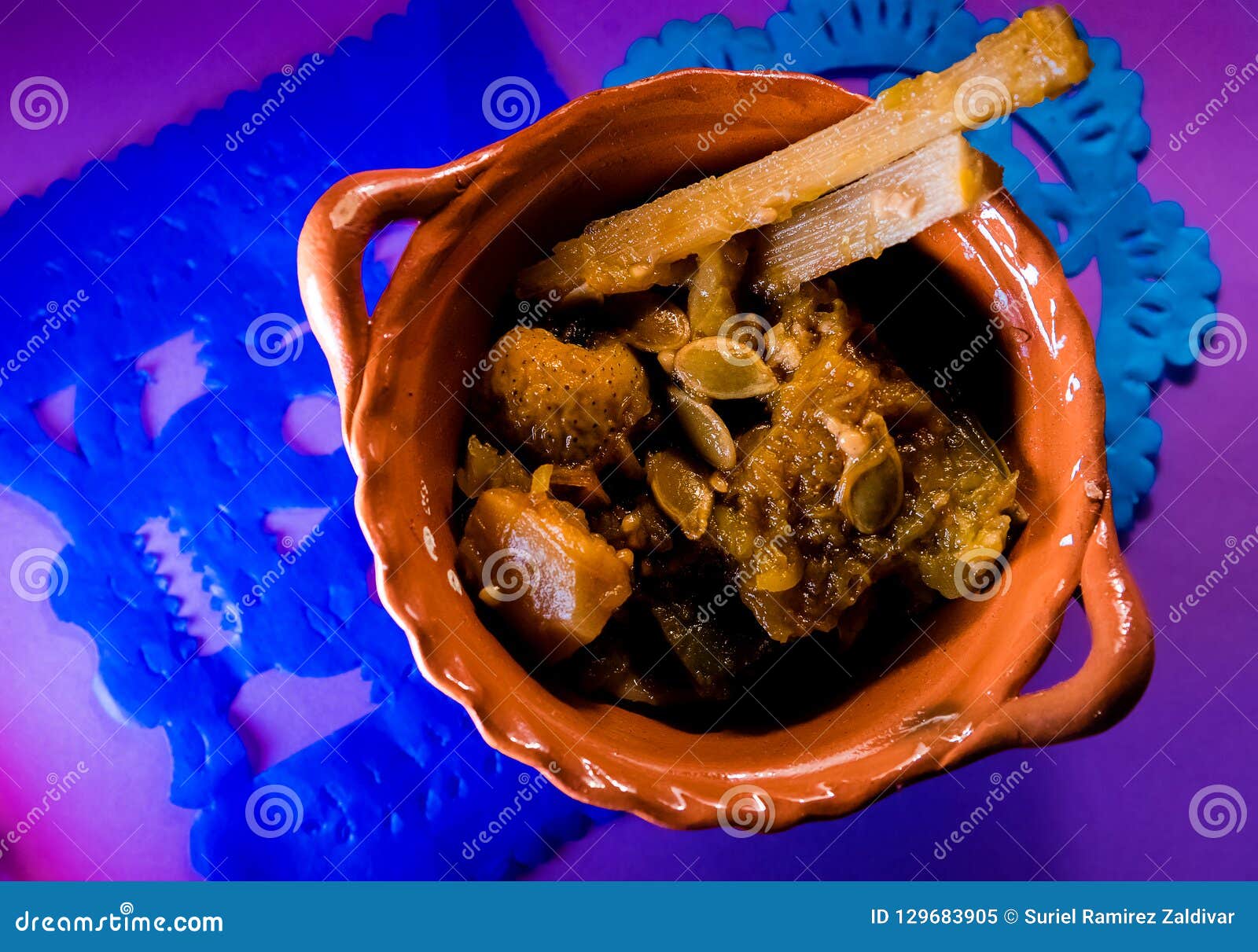 pumpkin dessert - calabaza - ofrenda dia de muertos