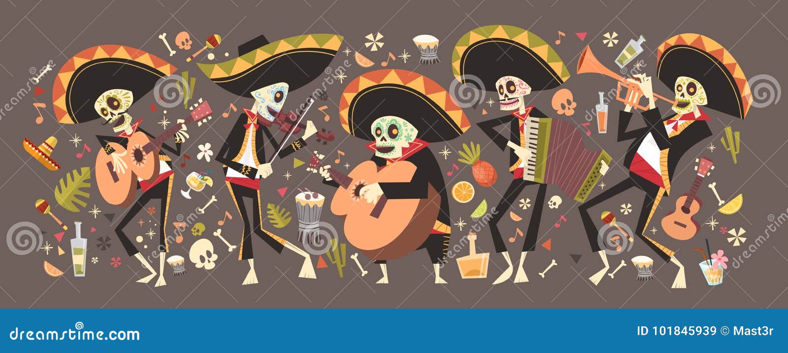 day of dead traditional mexican halloween dia de los muertos holiday