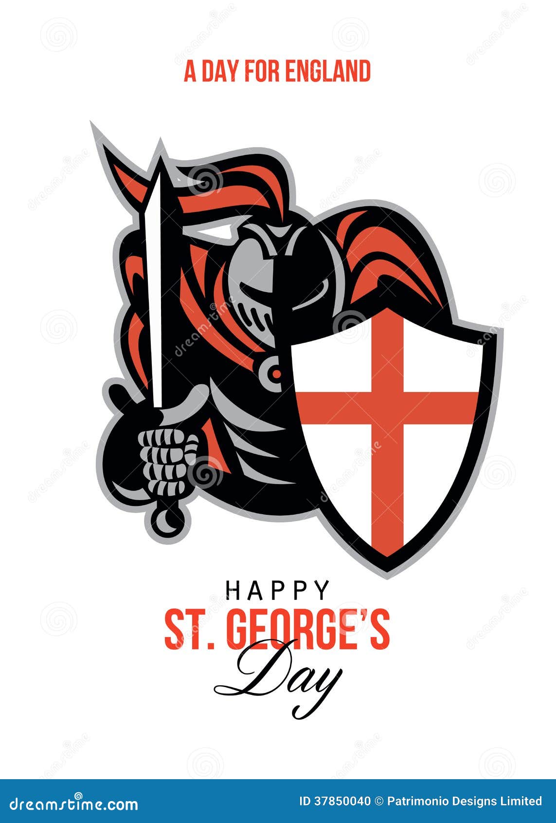 Happy St. Georges Day Royalty-Free Stock Photo | CartoonDealer.com