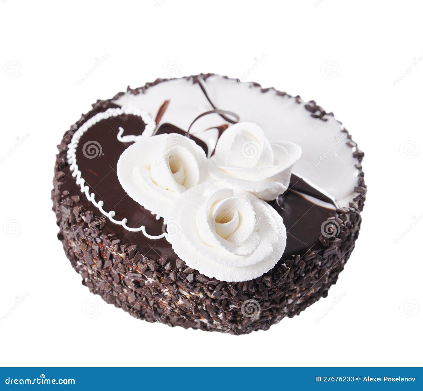 Day And Night Chocolate Cake Stock Image Image Of Nutritious Sweet