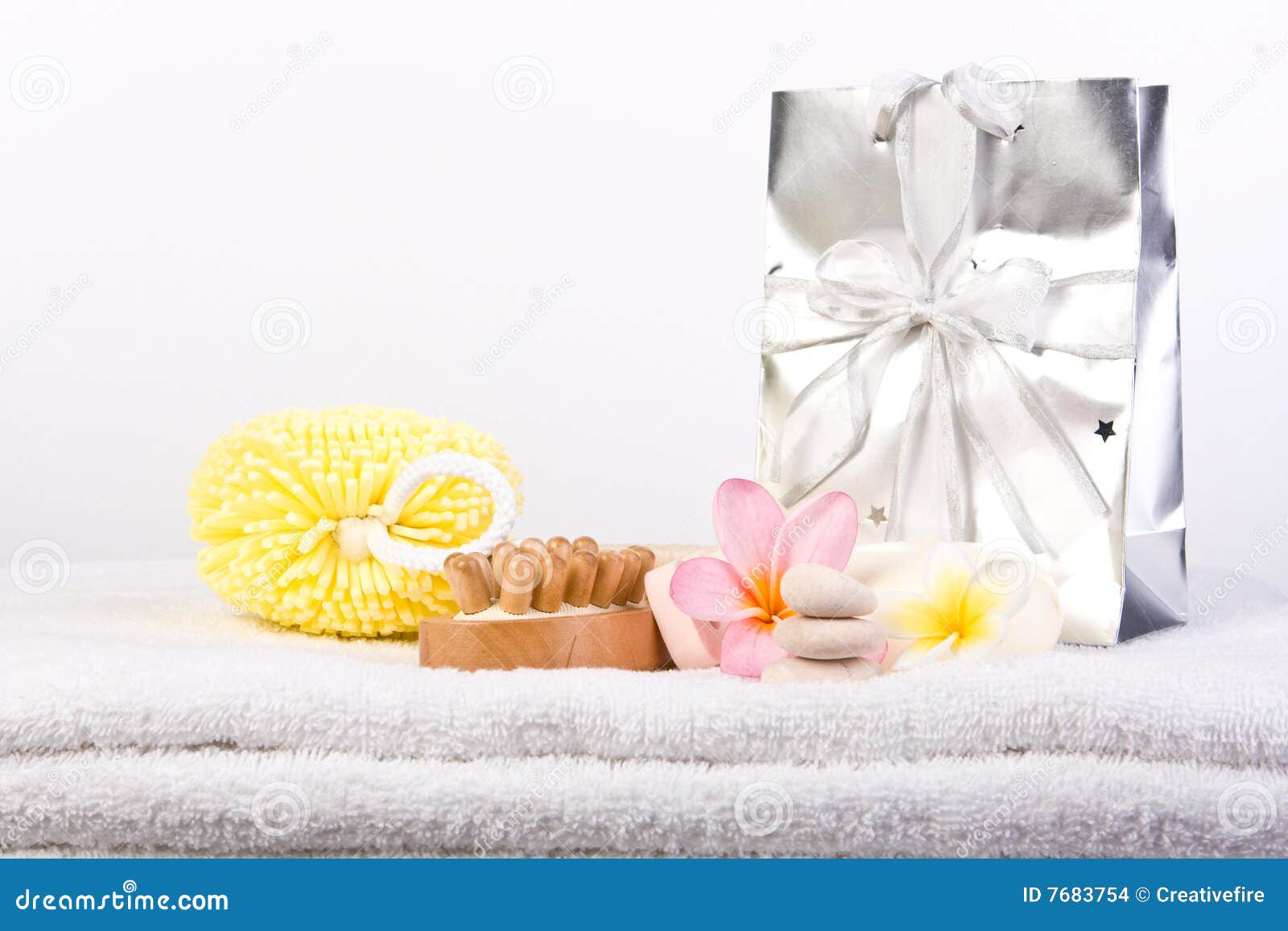 Day Spa Pedicure Products stock photo. Image of flower 7683754