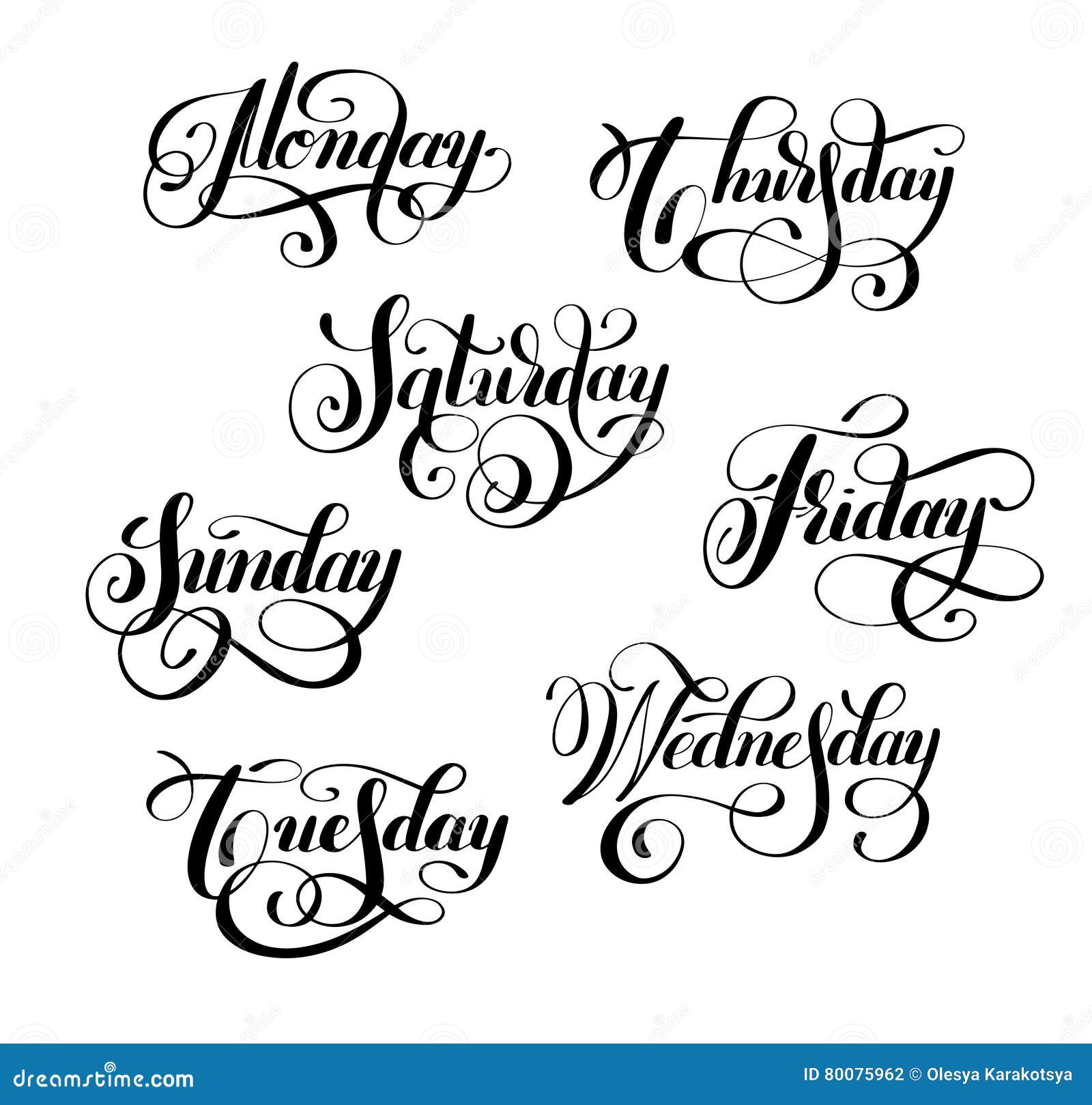 Monday Tuesday Wednesday Thursday Friday Stock Illustrations – 15,955 Monday  Tuesday Wednesday Thursday Friday Stock Illustrations, Vectors & Clipart -  Dreamstime