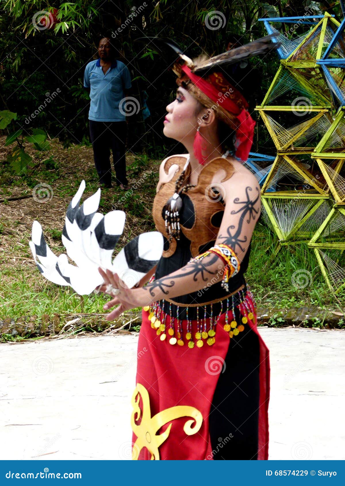  Dayak dance  editorial stock image Image of cultural 