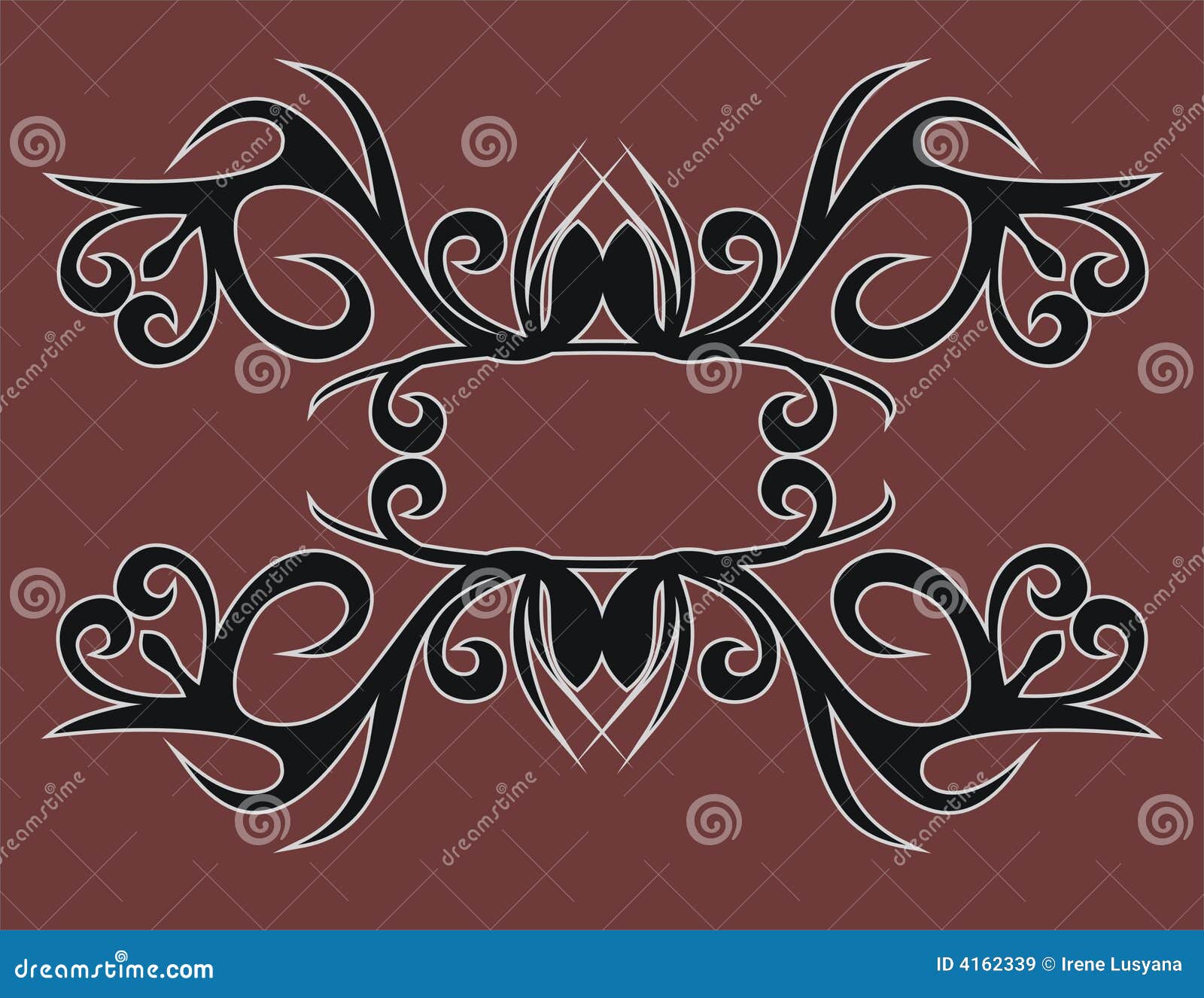  Dayak  Tribe Motif  Royalty Free Stock Images Image 4162339