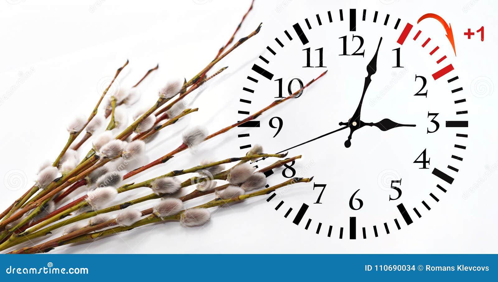 daylight saving time. change clock to summer time.