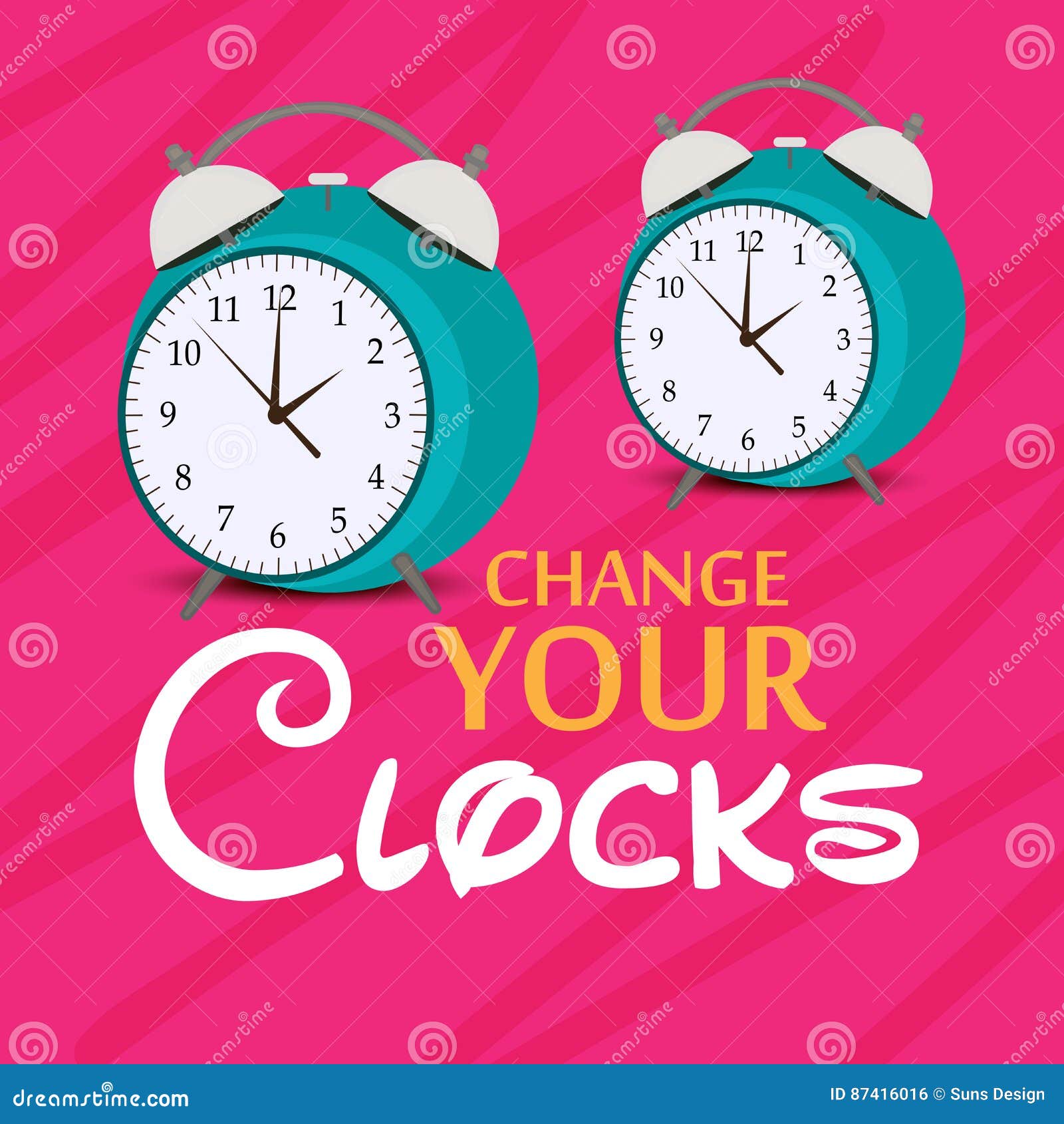 Daylight Saving Time stock illustration. Illustration of awake 87416016