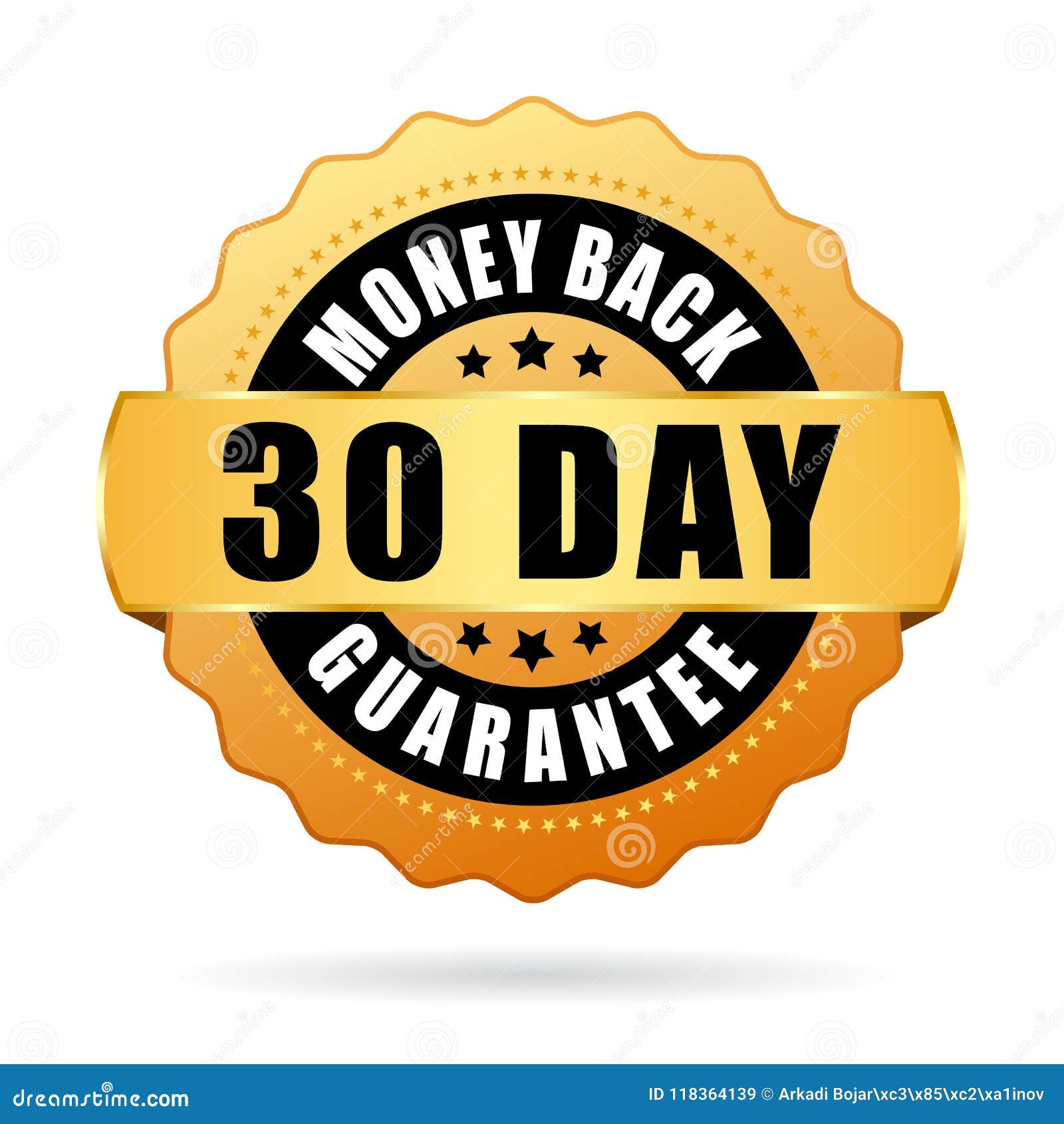 30 days money back guarantee icon