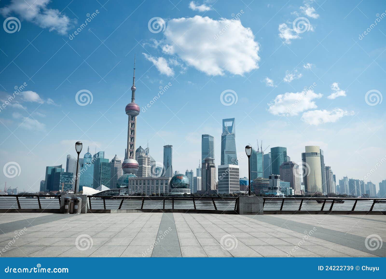 daytime scene of shanghai