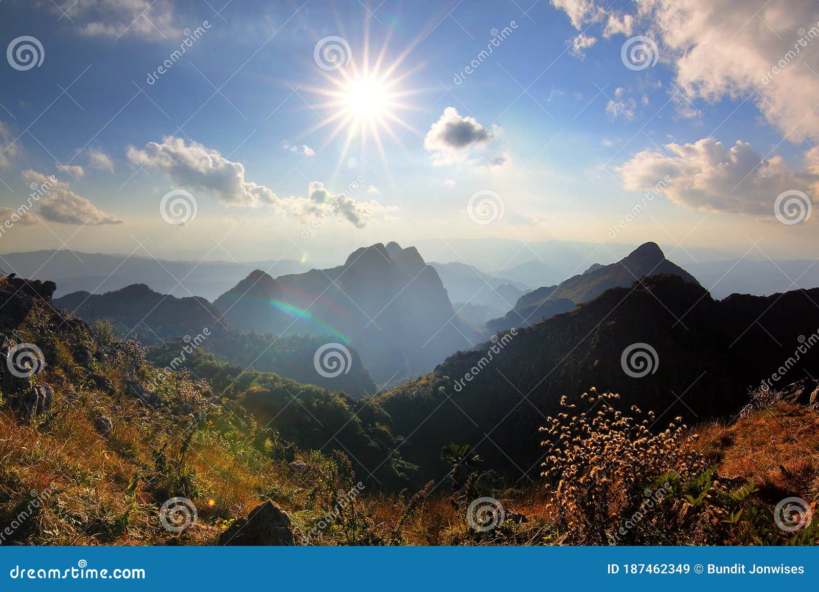 daytime view from doi luang chiang dao