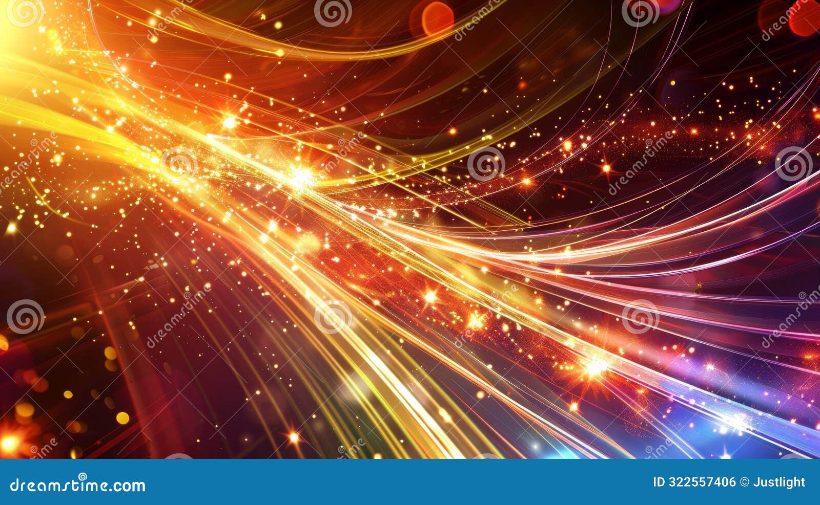 a dazzling array of luminous lines representing the dual nature of light as both a particle and a wave