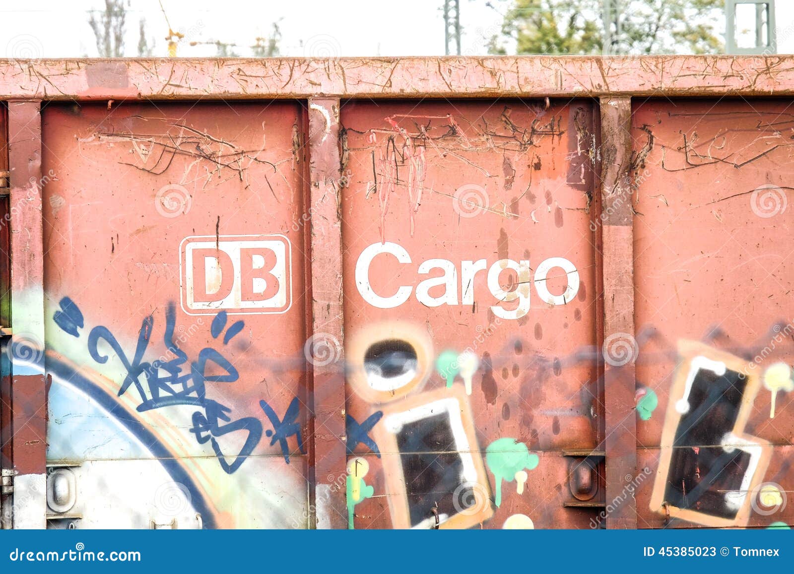 DB Cargo editorial stock photo. Image of train, rusty - 45385023