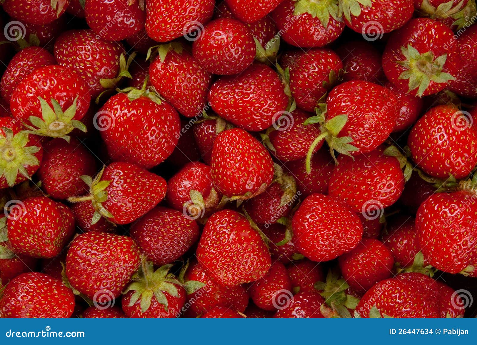 De Achtergrond Van Aardbeien Stock Foto - Image of gezond, vers: 26447634
