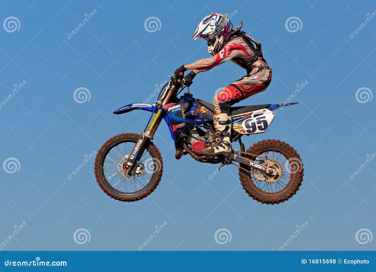 De Actie Van De Motocross Redactionele Stock Foto Afbeelding Bestaande Uit Motorfiets