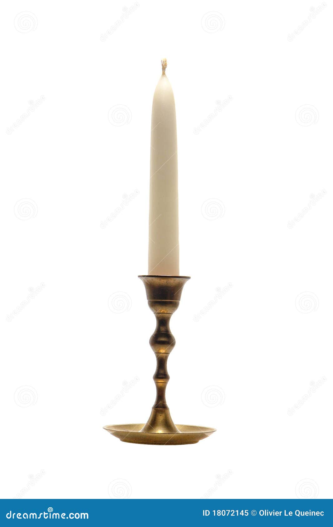 Voorkeur brandwond Authenticatie De Antieke Kaarsenhouder Van De Kandelaar Van Het Messing Stock Afbeelding  - Image of licht, metaal: 18072145